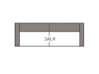 3-Sitzer Sofa