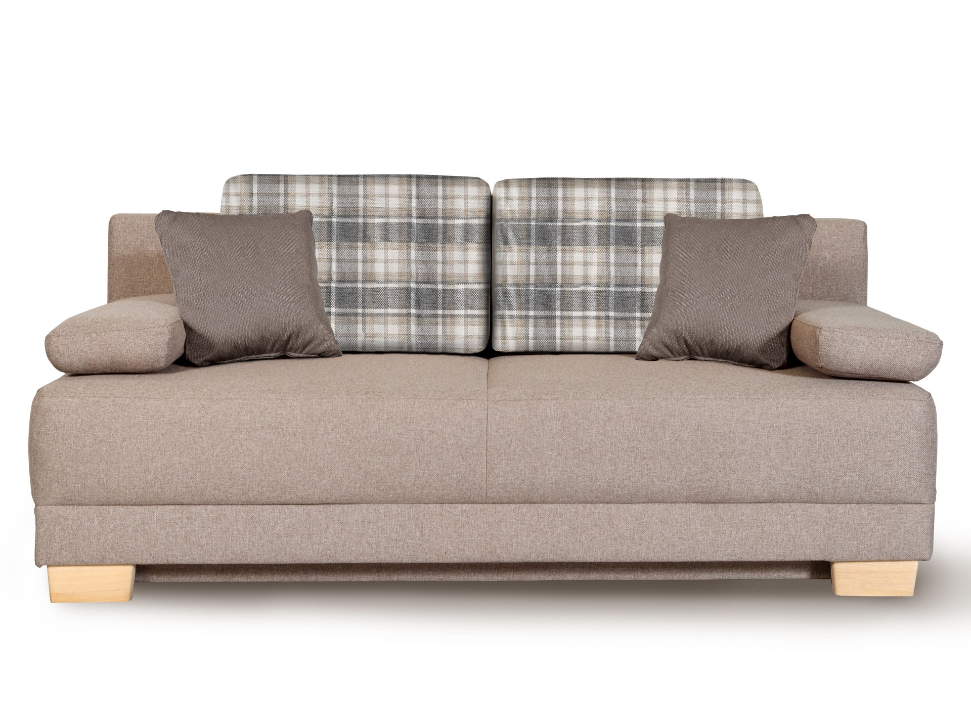 Ansicht des Produktes Felicia Schlafsofa Querschläfer in Stoff Beige