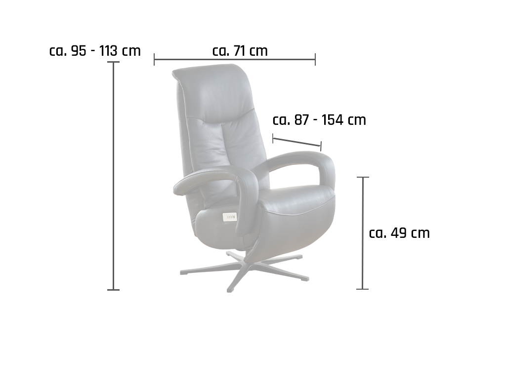 Deluxe-Masse-Sessel
