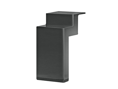 Metallfuß schwarz matt 893 MF SC