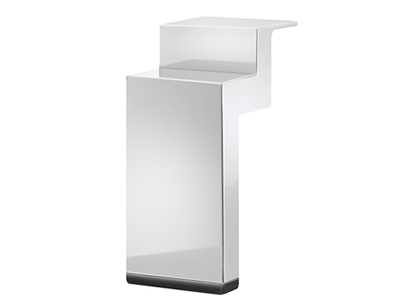 Metallfuß chrom glänzend 618 MF