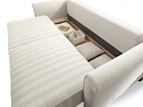 Vorschau: Schlafsofa Barcelona mit Bettkasten