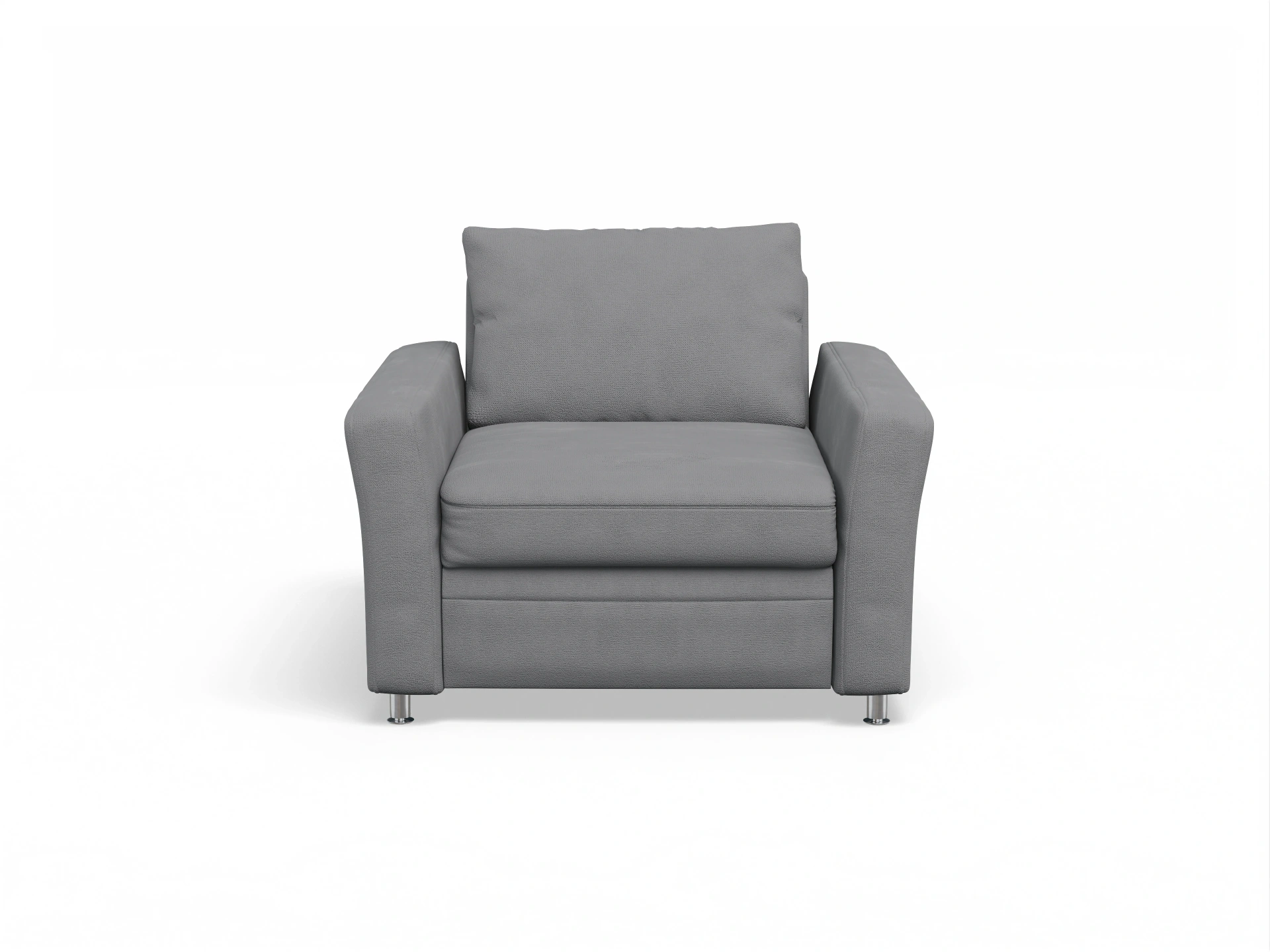Ansicht des Produktes SC Smart 1011 Schlafsessel in Stoff Grau