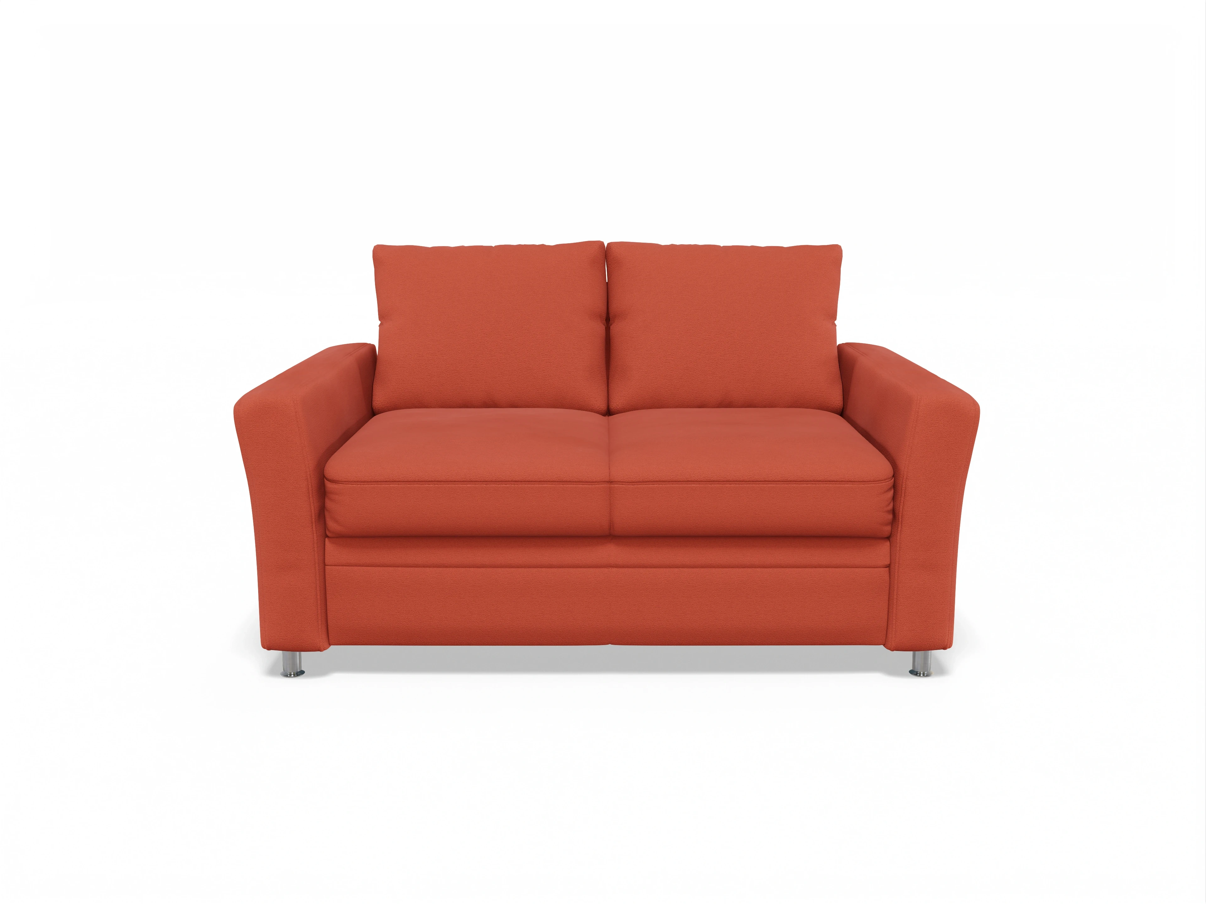 der Sofa orange Farbwelt Multipolster aus