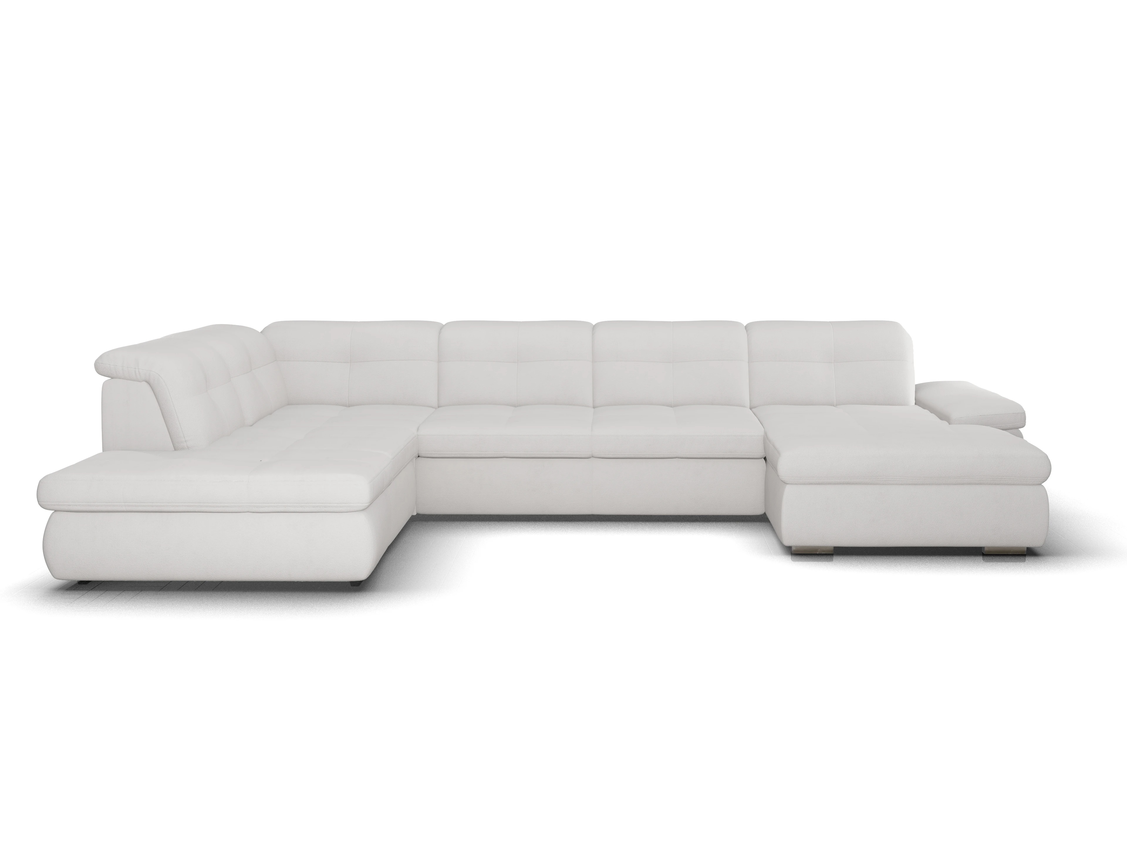 Sitz Concept smart 1001 Canapé Large SE 1,5Aho R Ansicht des Produktes SC Smart 1001 Wohnlandschaft offen beidseitig in Stoff Grau