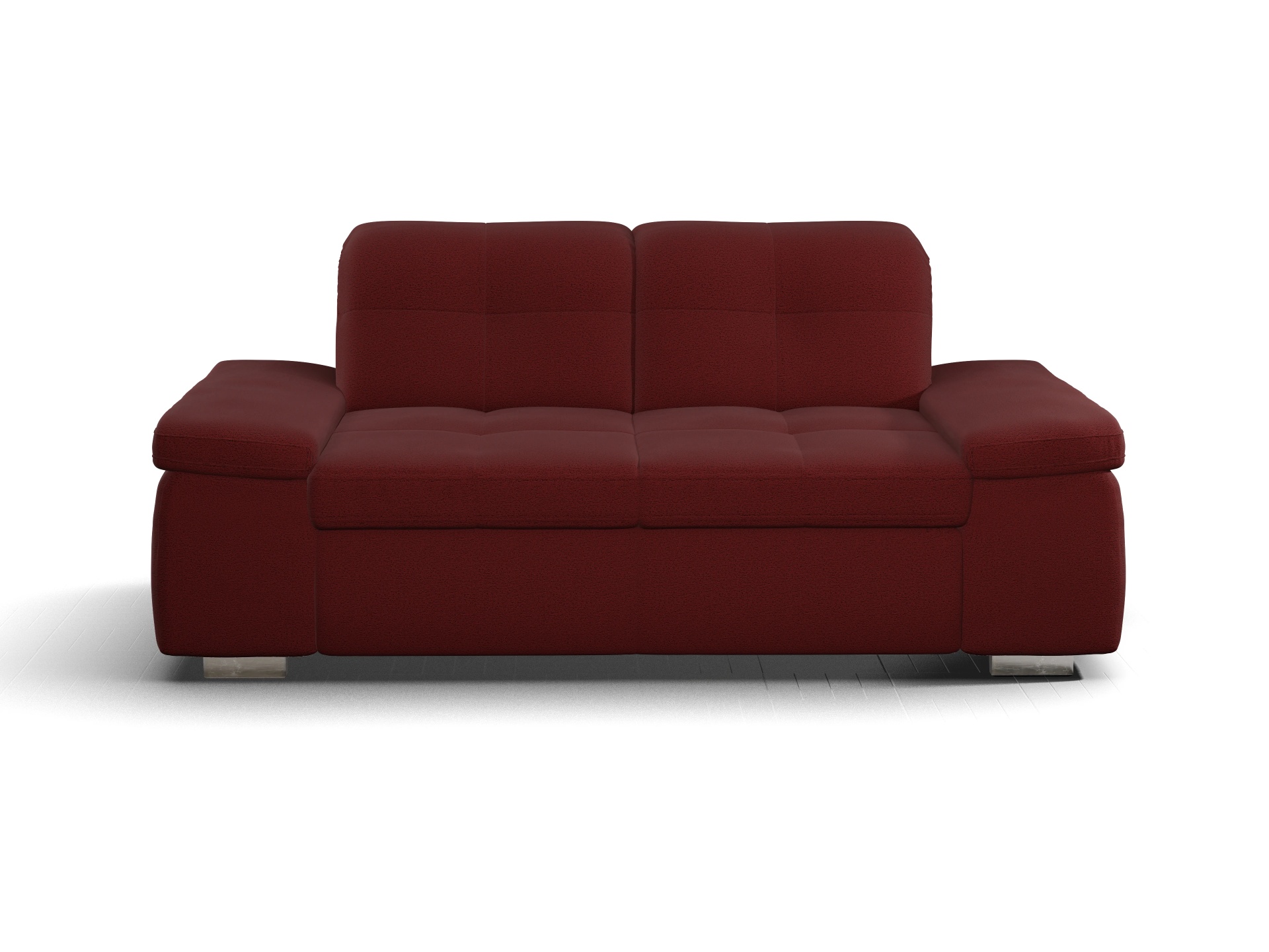 Ansicht des Produktes SC Smart 1001 2,5-Sitzer Sofa in Stoff Rot
