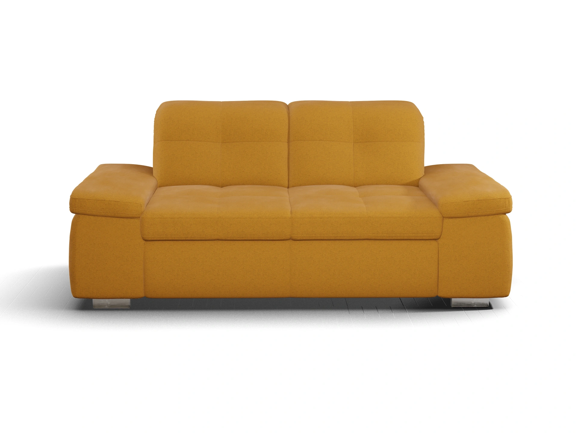 Ansicht des Produktes SC Smart 1001 2,5-Sitzer Sofa in Stoff Gelb