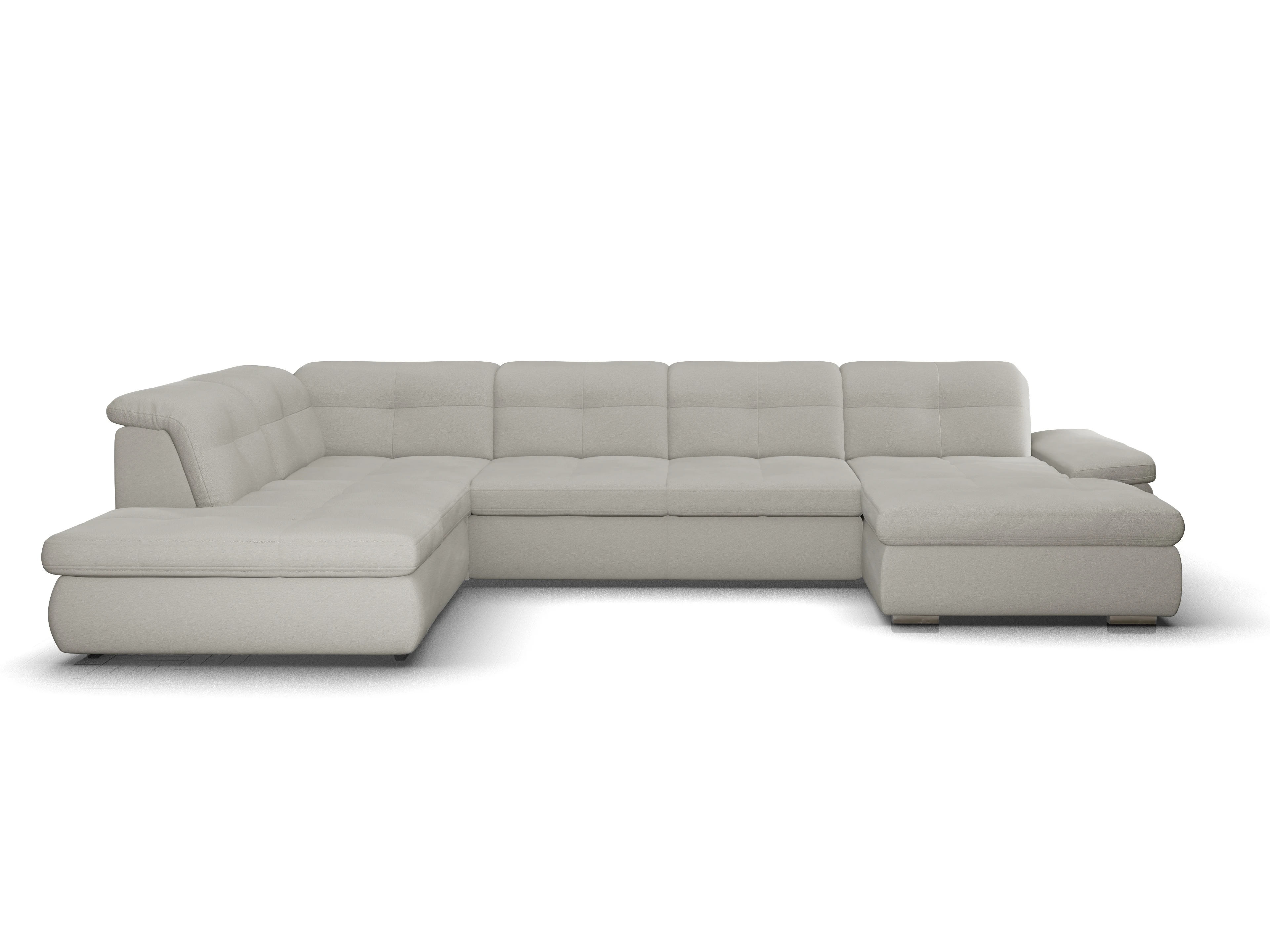 Sitz Concept smart 1001 Canapé Large SE 1,5Aho R Ansicht des Produktes SC Smart 1001 Wohnlandschaft offen beidseitig in Stoff Grau