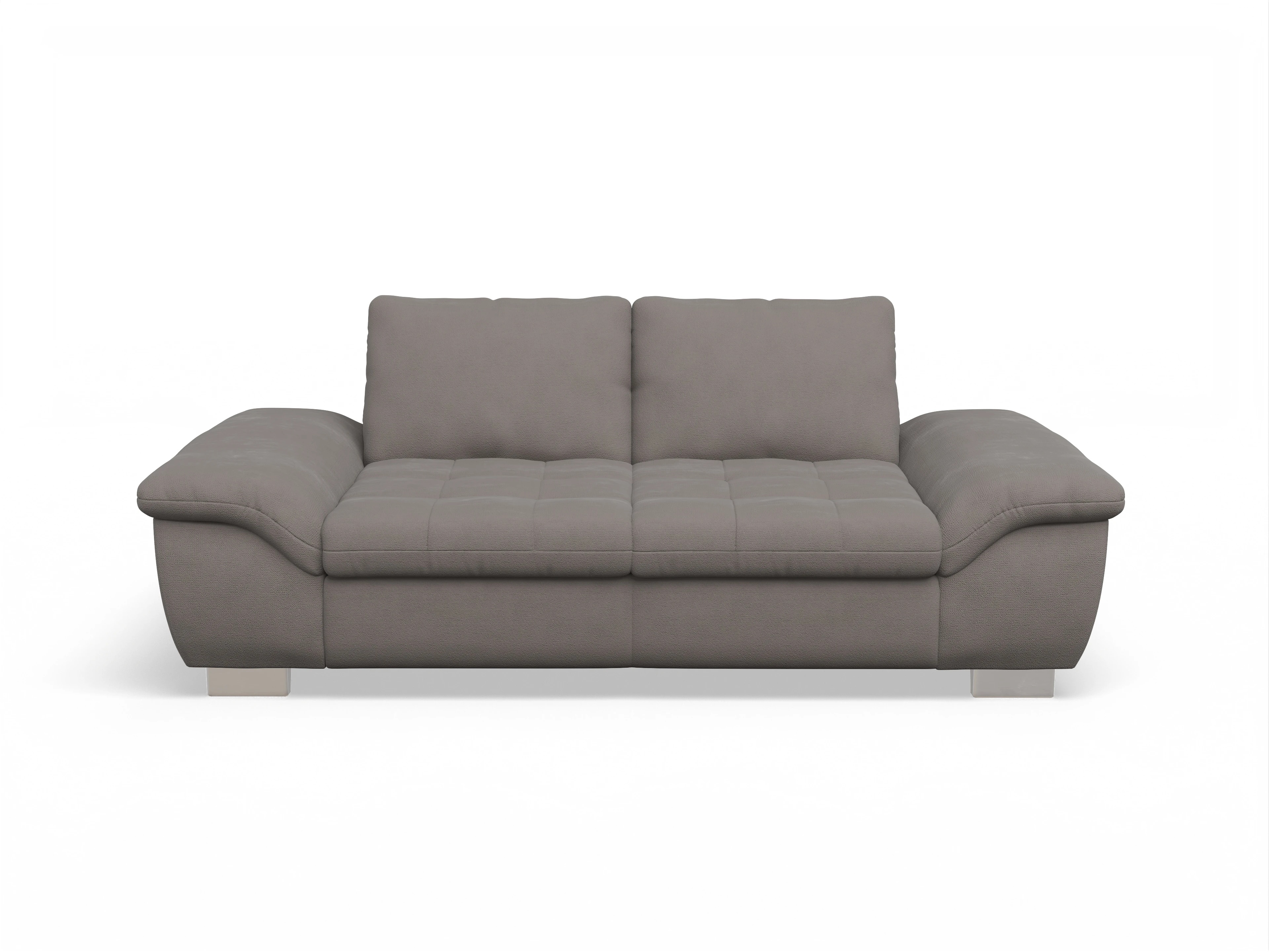 Ansicht des Produktes SC Smart 1007 2,5-Sitzer Sofa in Stoff Braun