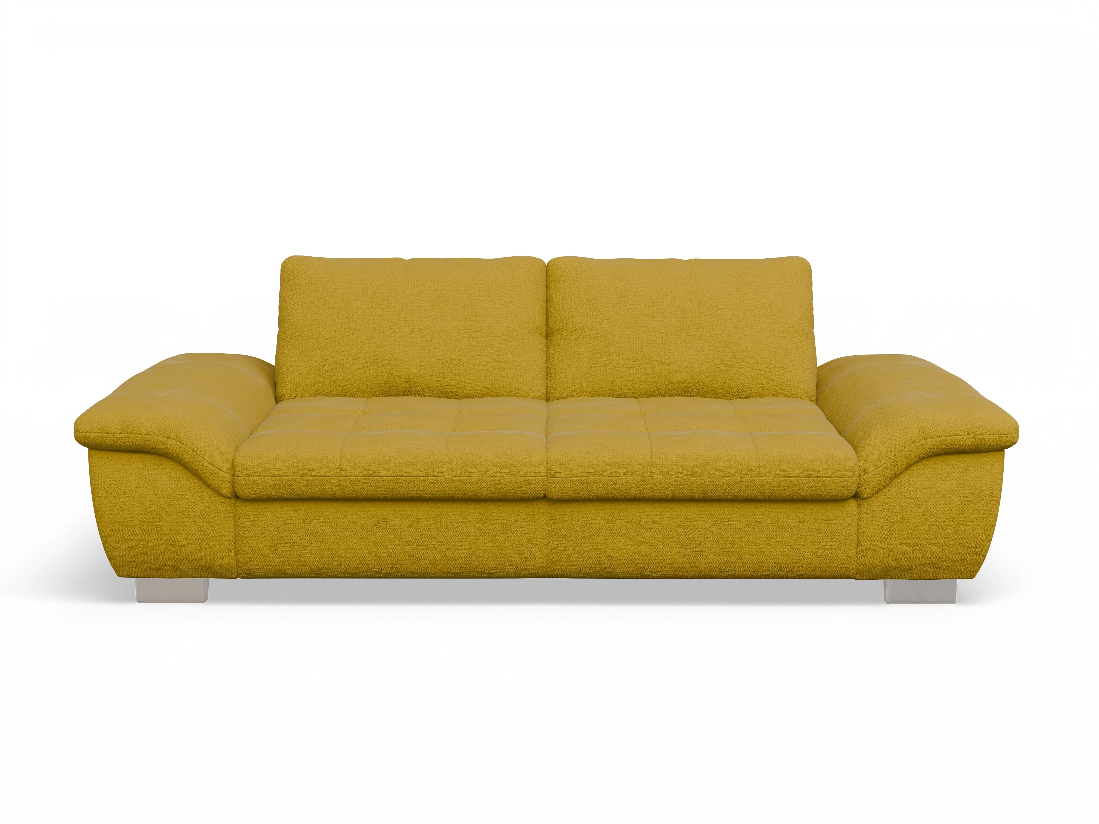 Ansicht des Produktes SC Smart 1007 3-Sitzer Sofa in Stoff Gelb