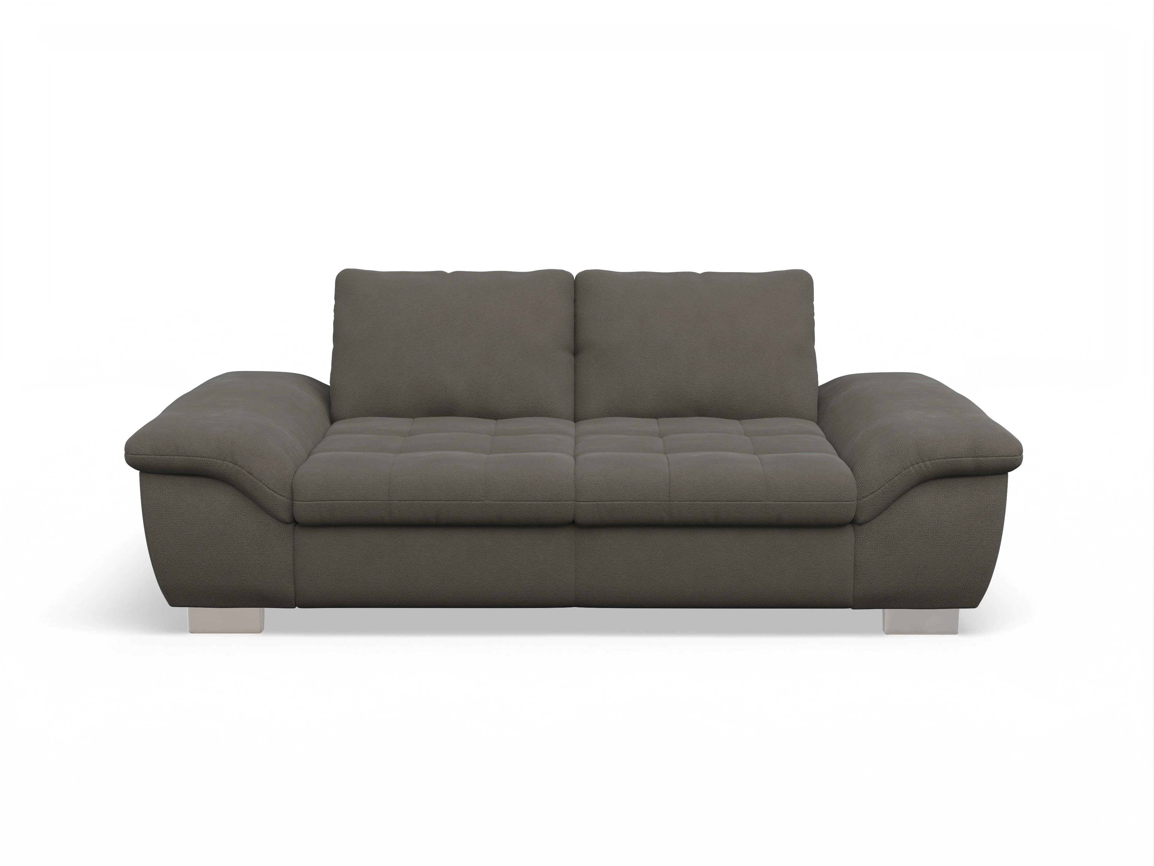 Ansicht des Produktes SC Smart 1007 2,5-Sitzer Sofa in Stoff Braun