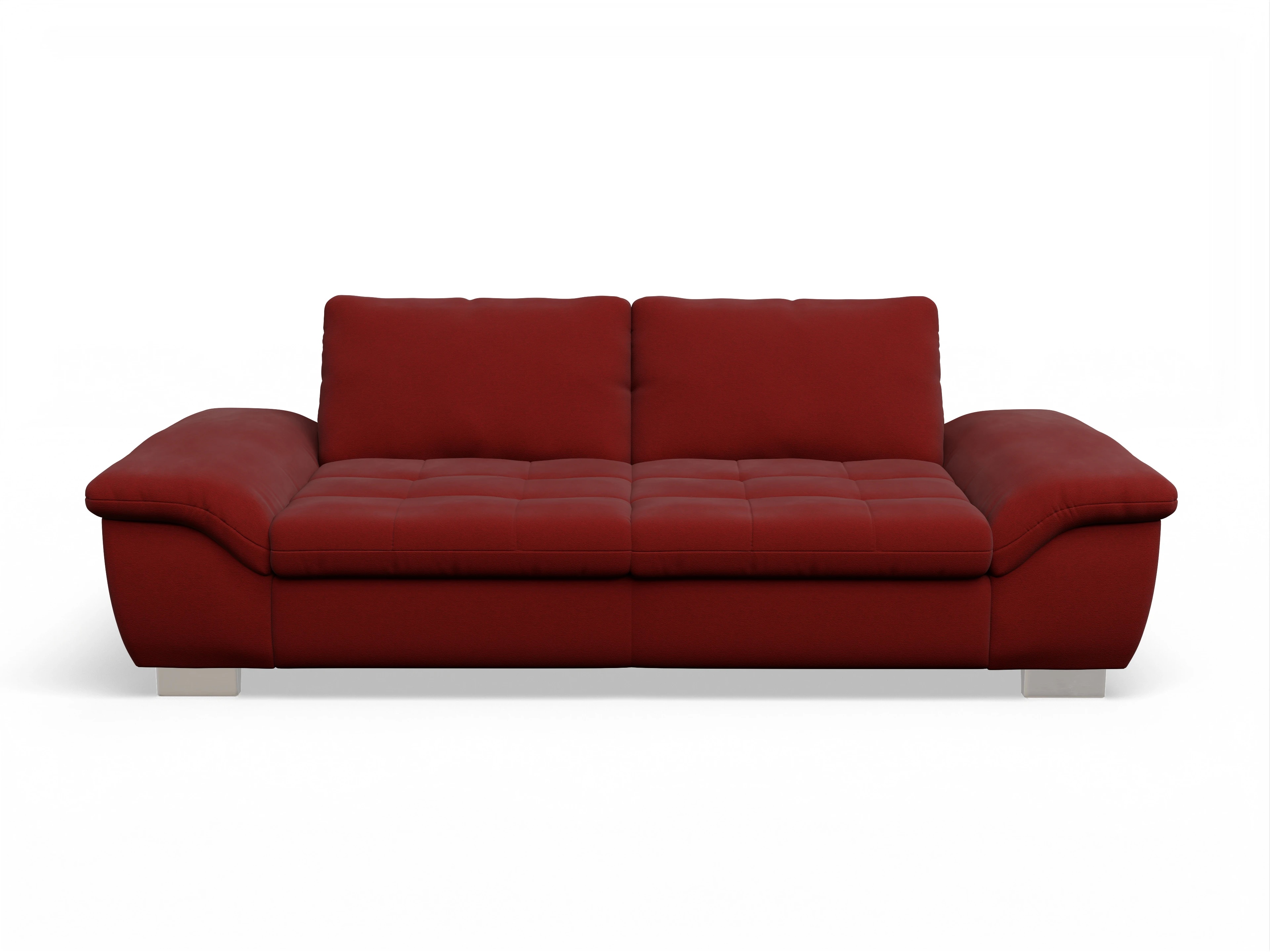 Sitz Concept smart 1007 3-Sitzer Sofa Ansicht des Produktes SC Smart 1007 3-Sitzer Sofa in Stoff Rot