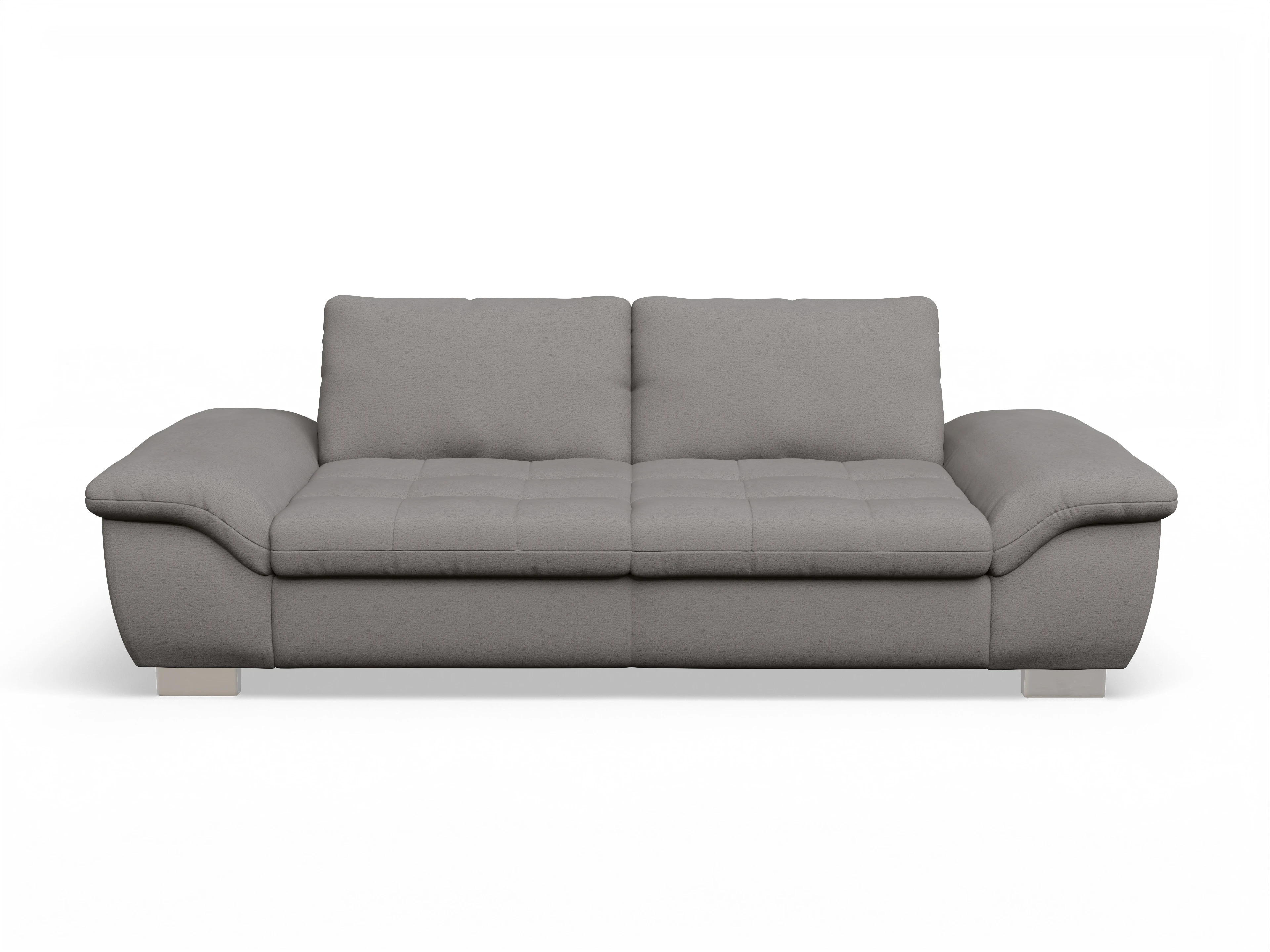 Ansicht des Produktes SC Smart 1007 3-Sitzer Sofa in Stoff Grau