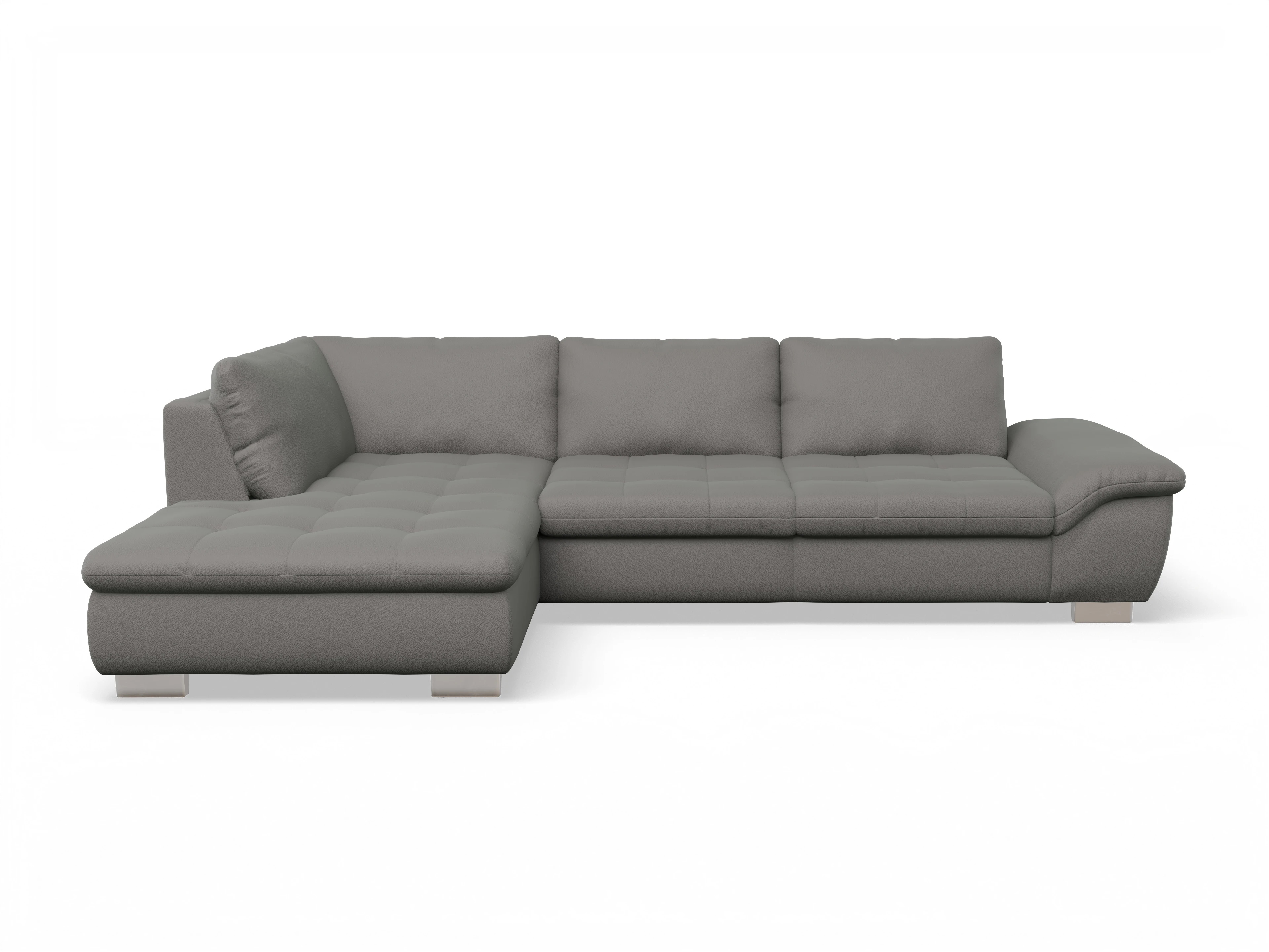 Sitz Concept smart 1007 Kombielement Large L Ansicht des Produktes SC Smart 1007 Ecksofa links Abschluss offen in Stoff Braun