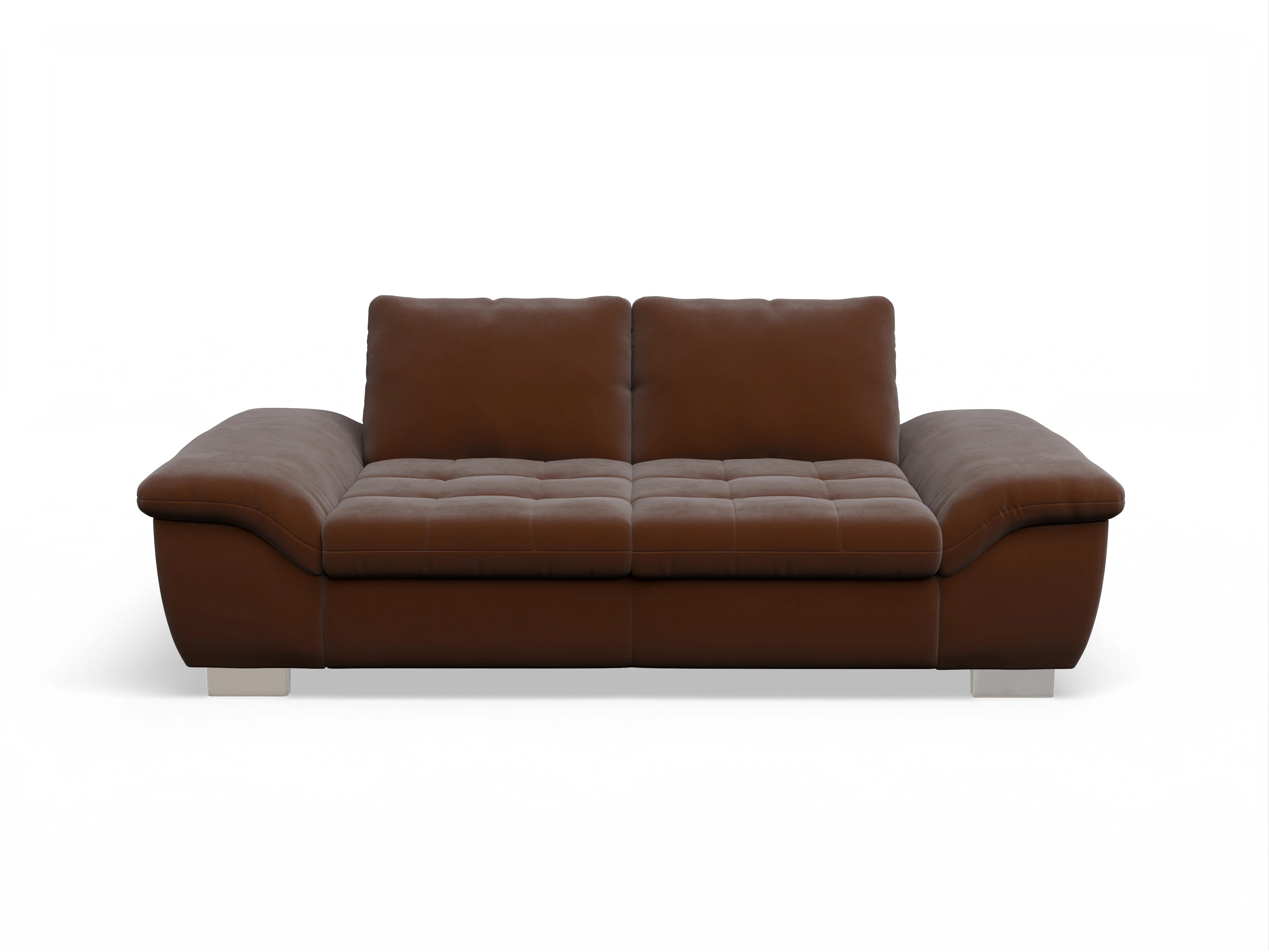 Ansicht des Produktes SC Smart 1007 2,5-Sitzer Sofa in Stoff Braun