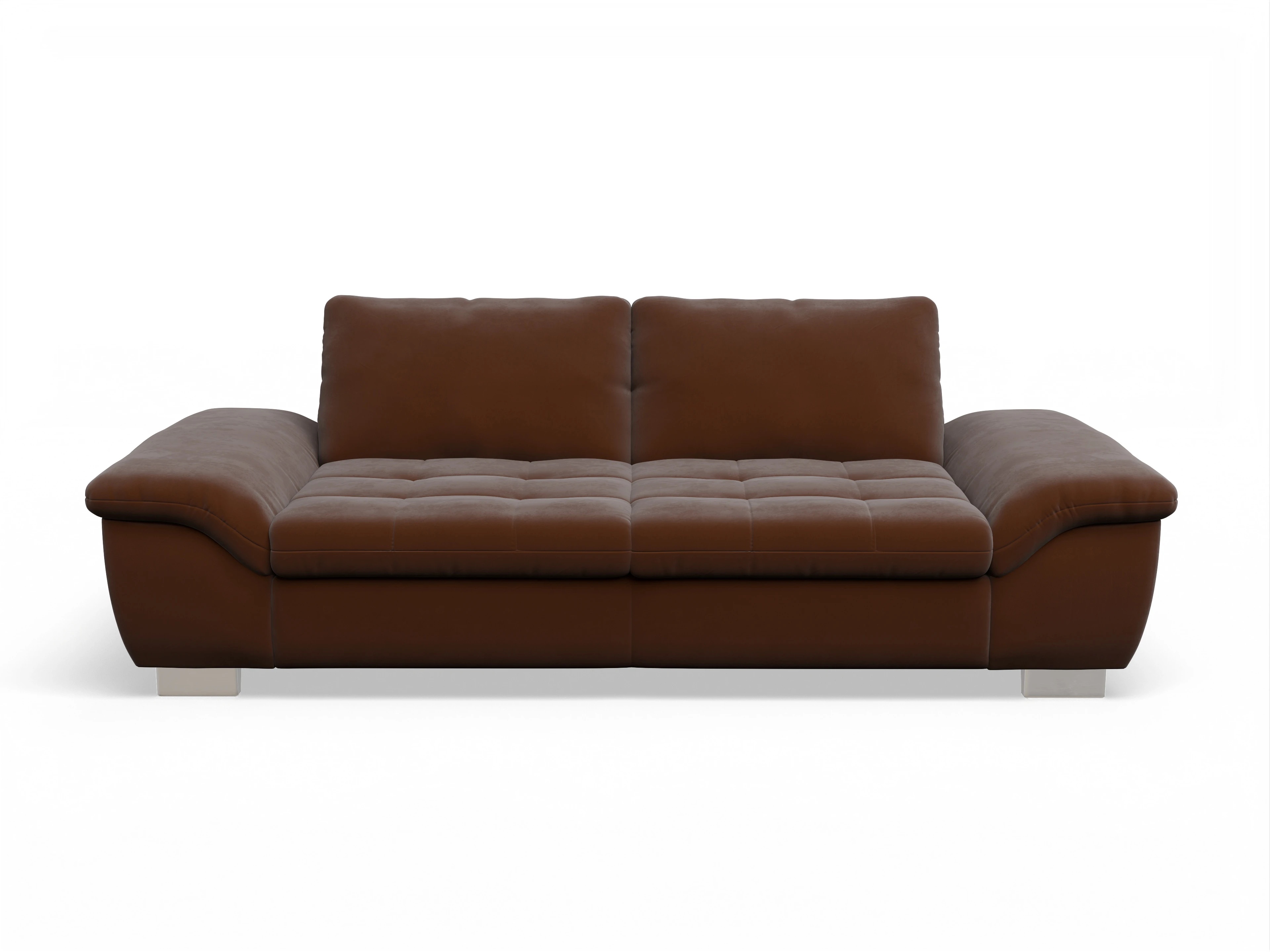 Ansicht des Produktes SC Smart 1007 3-Sitzer Sofa in Stoff Braun
