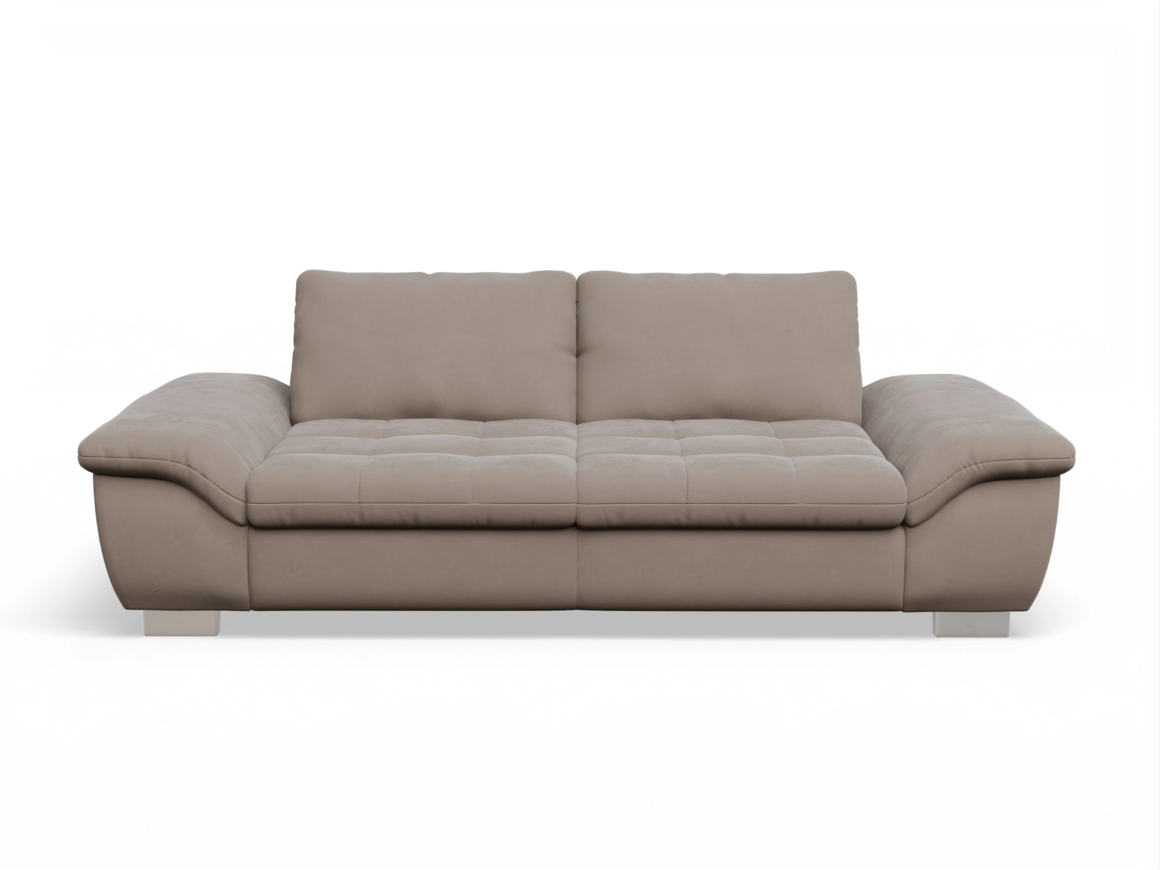 Ansicht des Produktes SC Smart 1007 3-Sitzer Sofa in Stoff Braun