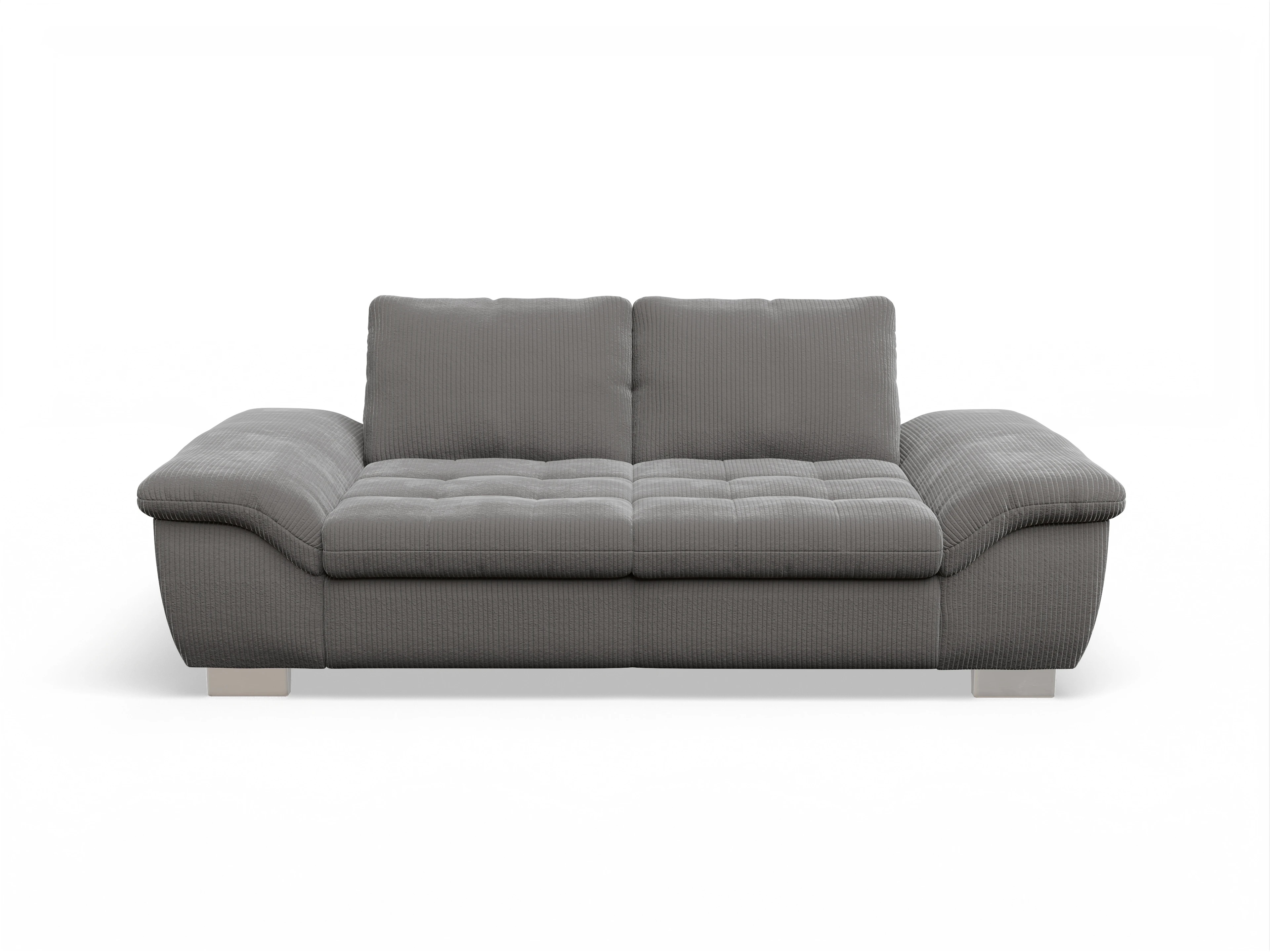Ansicht des Produktes SC Smart 1007 2,5-Sitzer Sofa in Stoff Grau