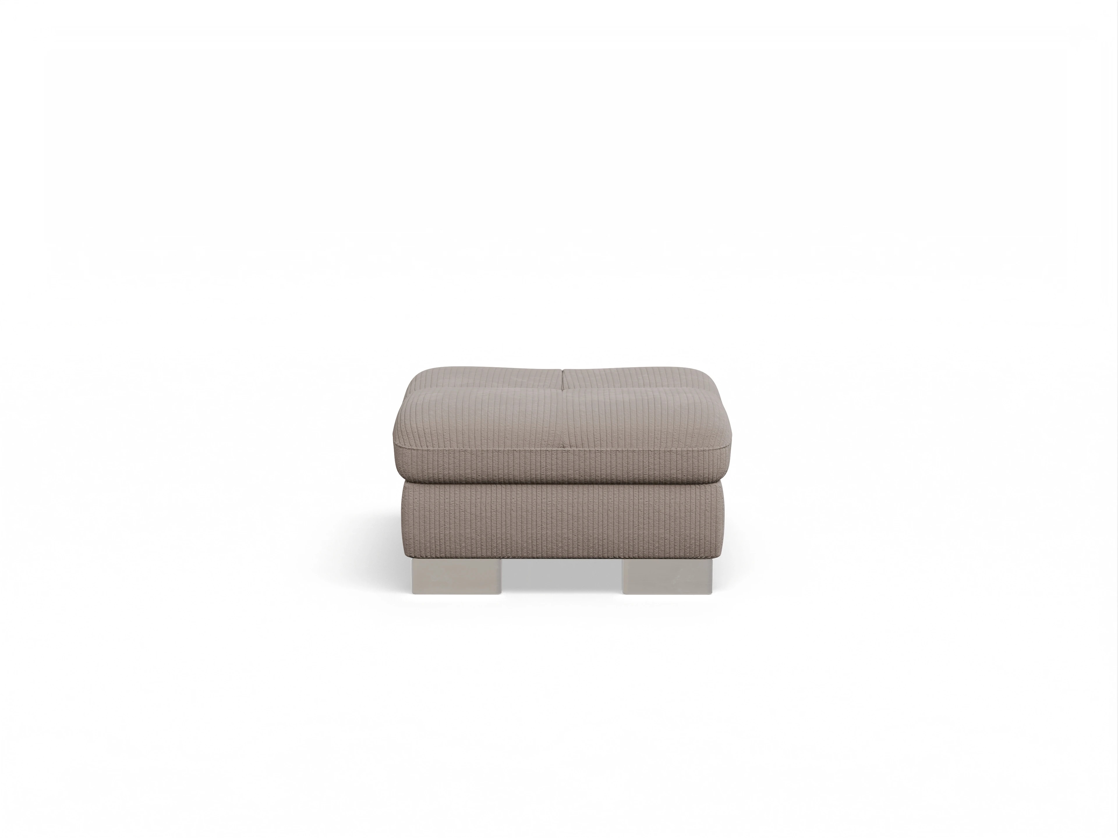 Ansicht des Produktes SC Smart 1007 Hocker in Stoff Braun