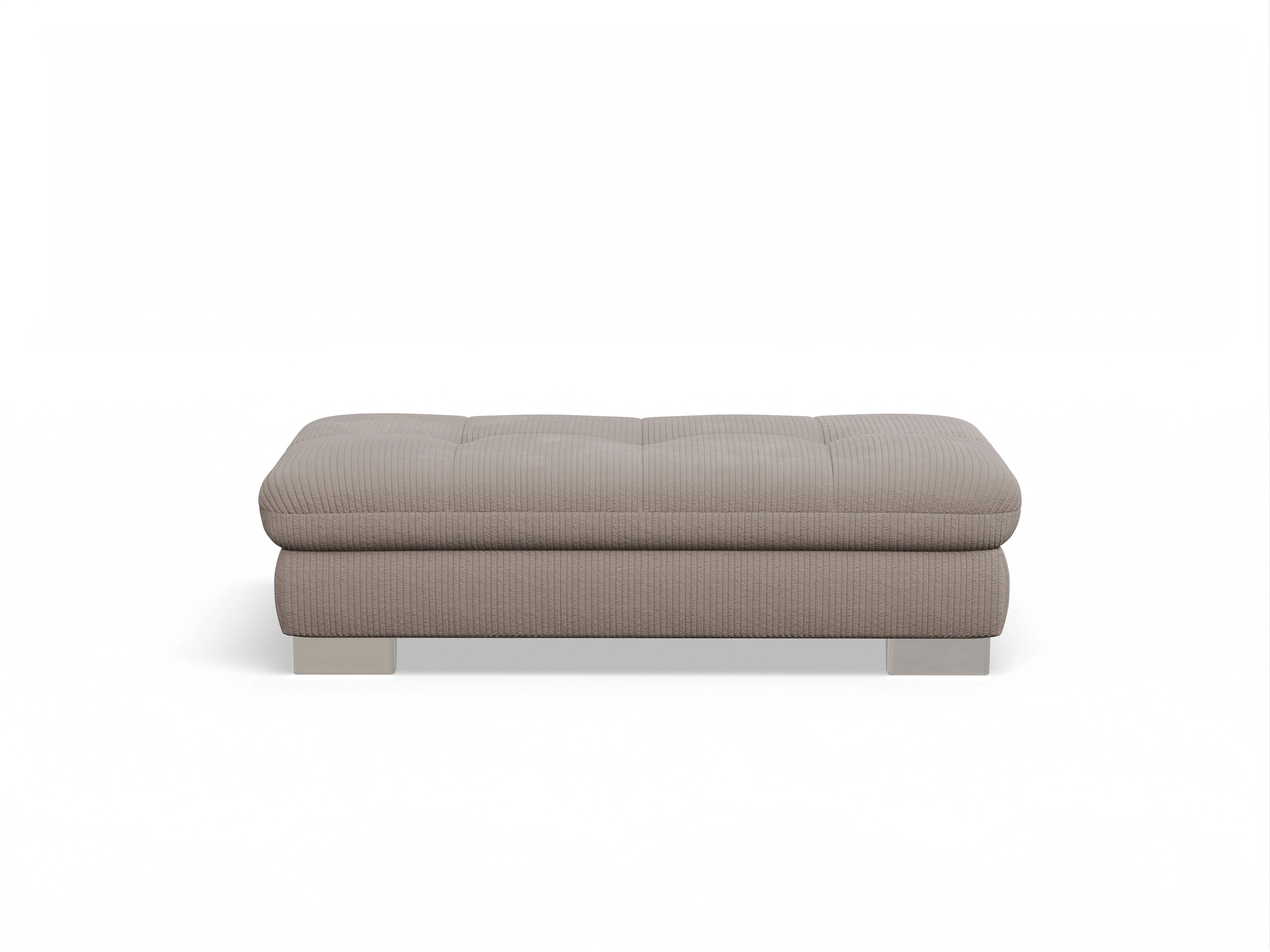 Ansicht des Produktes SC Smart 1007 Hocker in Stoff Braun