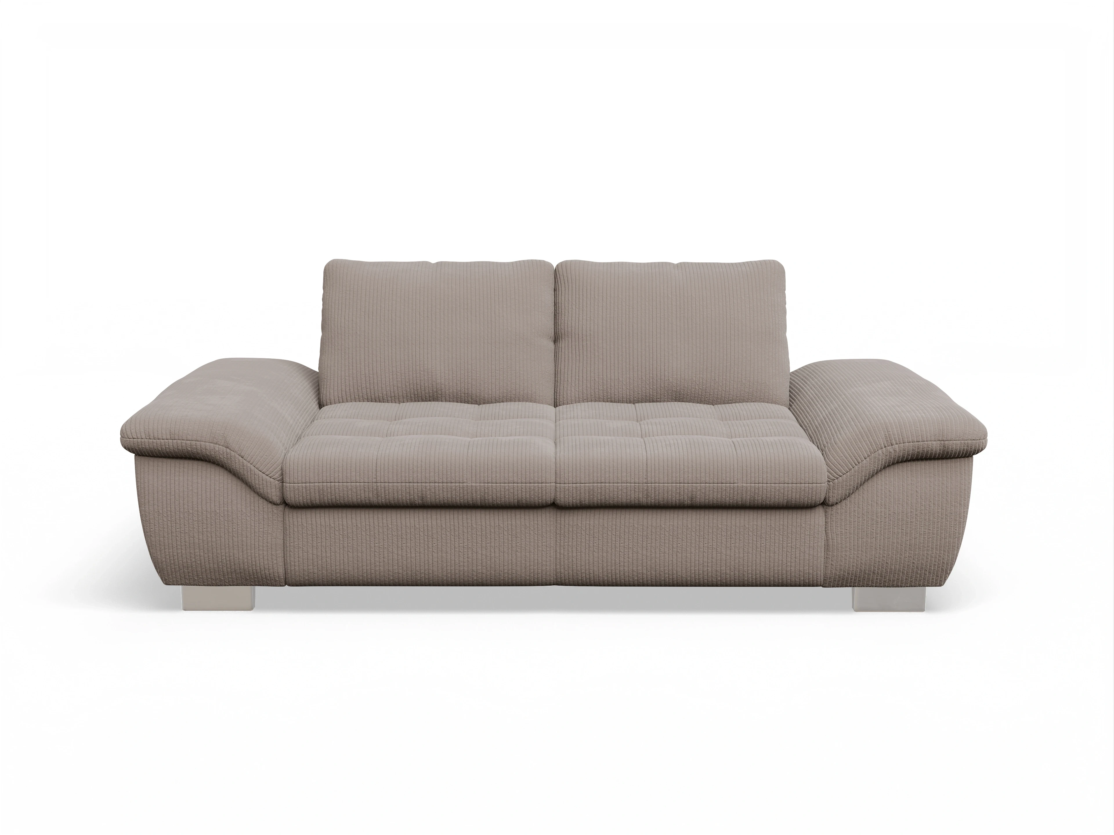 Ansicht des Produktes SC Smart 1007 2,5-Sitzer Sofa in Stoff Braun