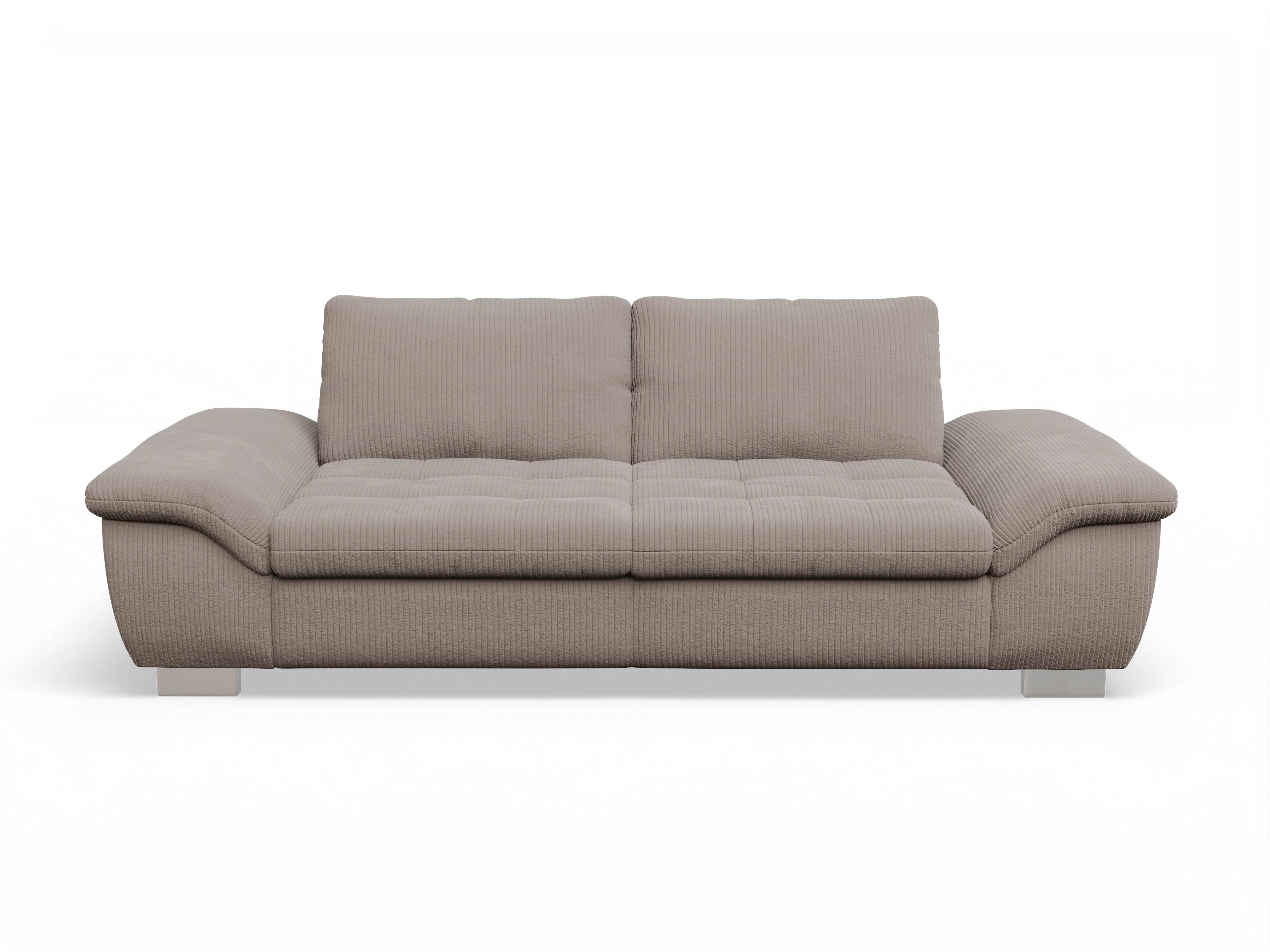 Ansicht des Produktes SC Smart 1007 3-Sitzer Sofa in Stoff Braun