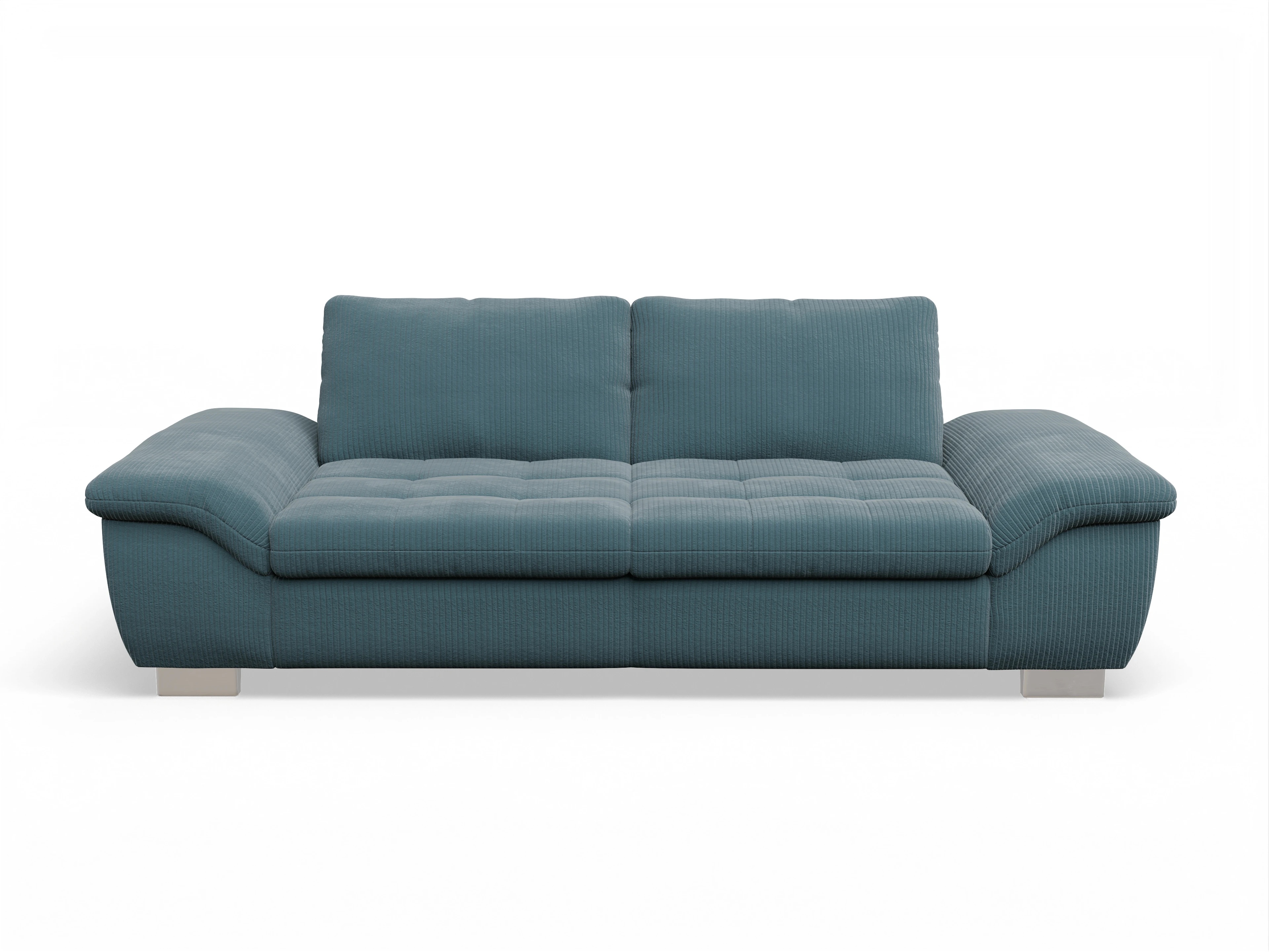 Ansicht des Produktes SC Smart 1007 3-Sitzer Sofa in Stoff Blau