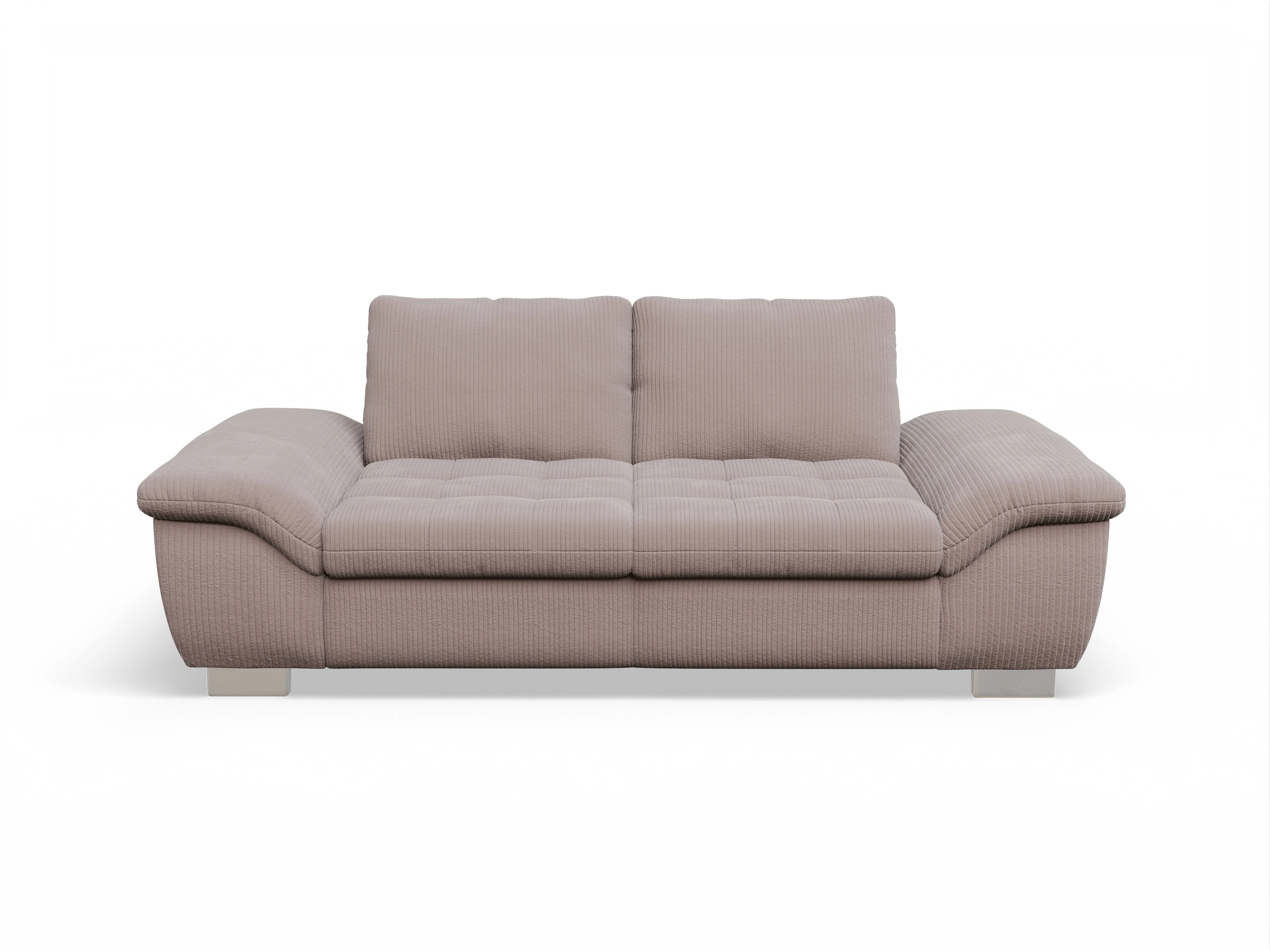 Ansicht des Produktes SC Smart 1007 2,5-Sitzer Sofa in Stoff Rosa