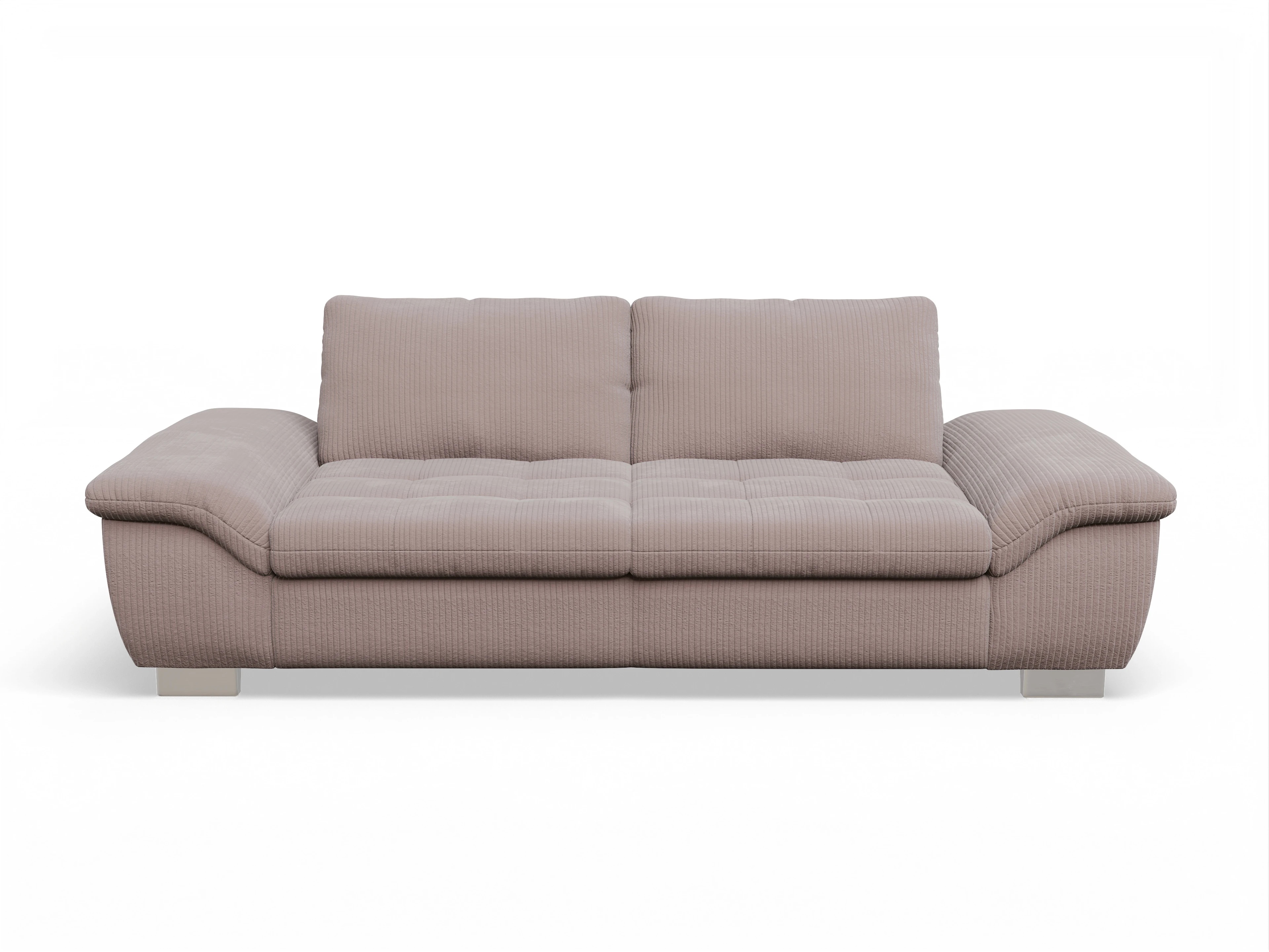 Ansicht des Produktes SC Smart 1007 3-Sitzer Sofa in Stoff Rosa