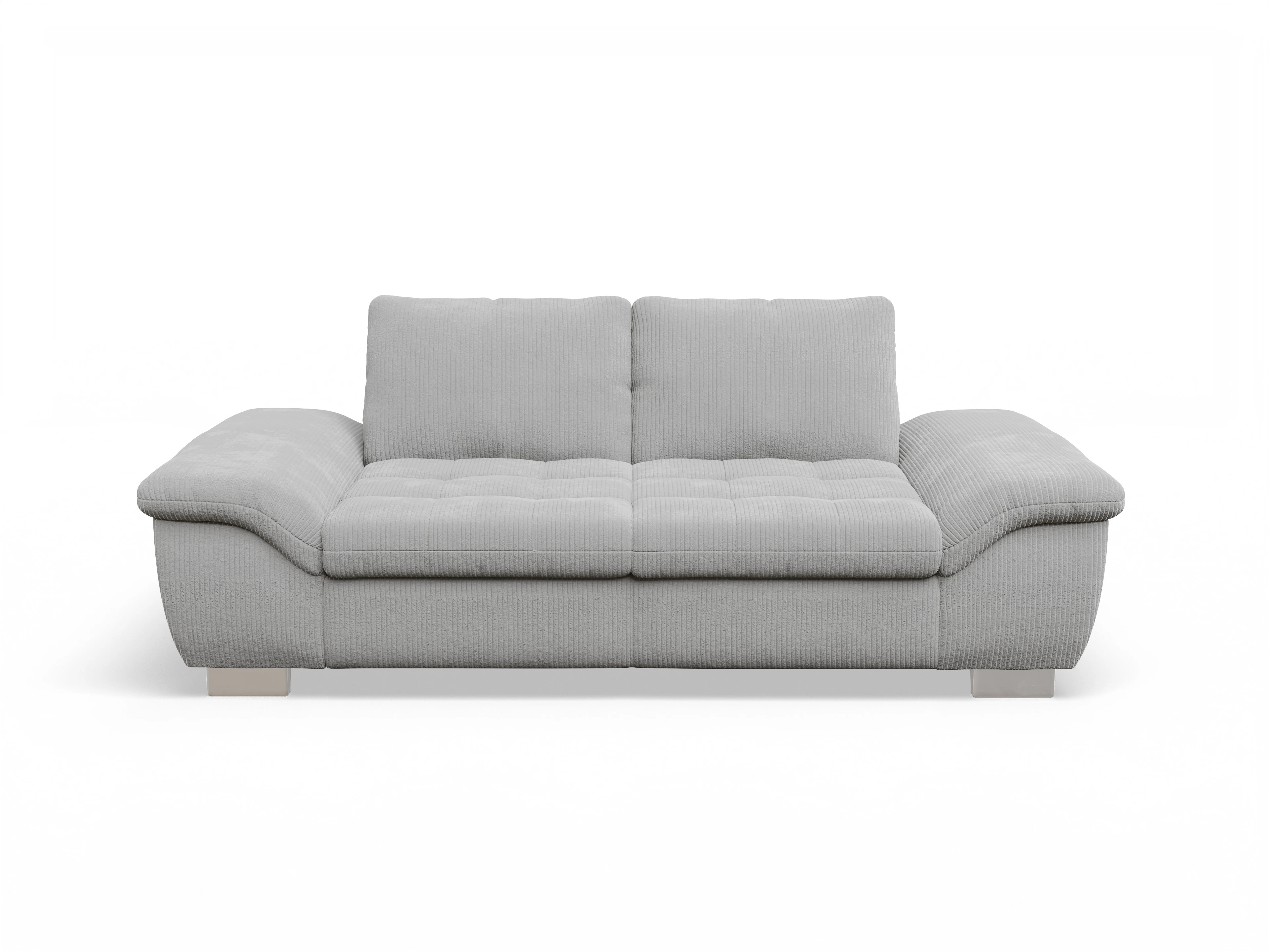 Ansicht des Produktes SC Smart 1007 2,5-Sitzer Sofa in Stoff Grau