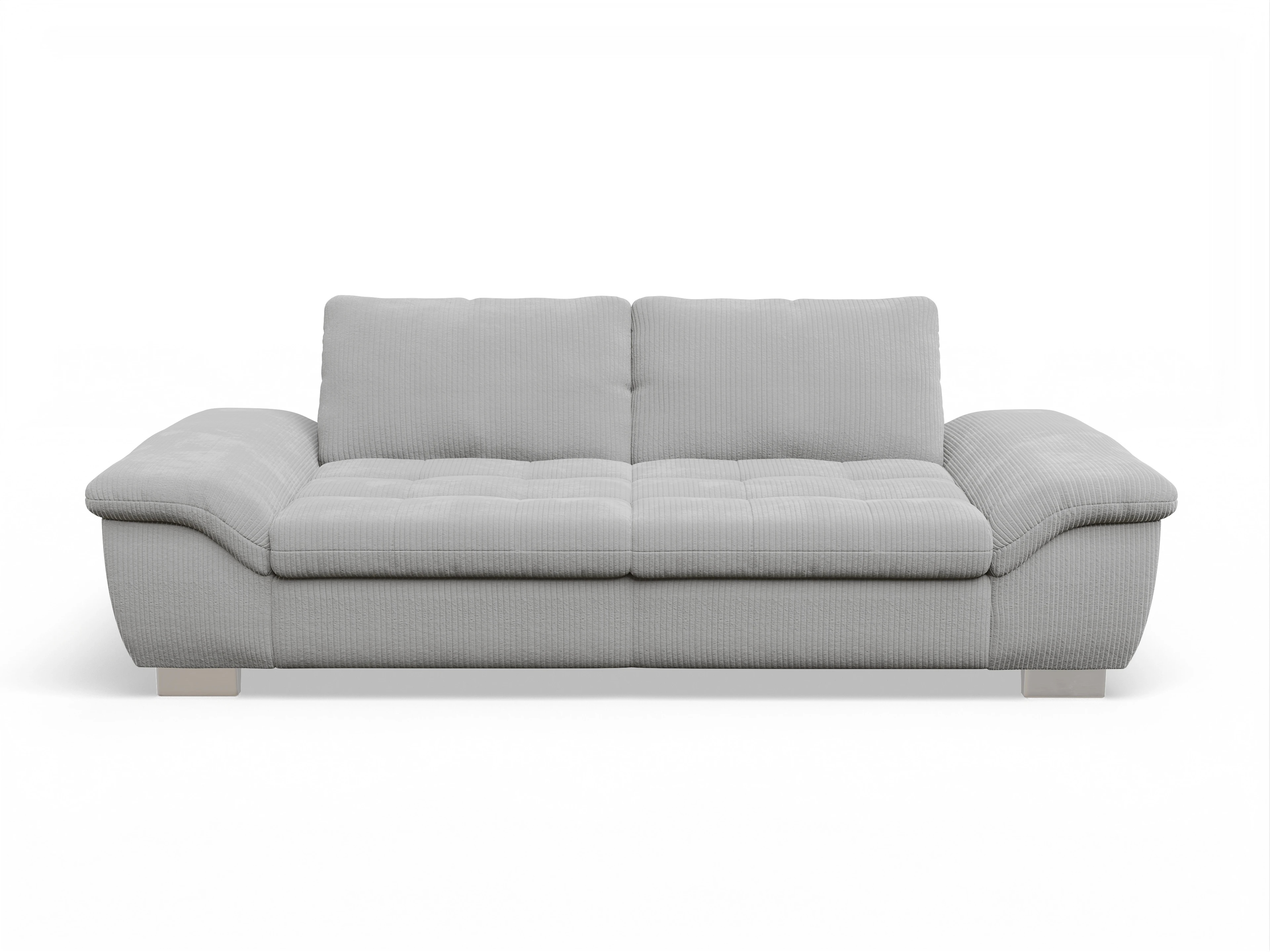 Ansicht des Produktes SC Smart 1007 3-Sitzer Sofa in Stoff Grau