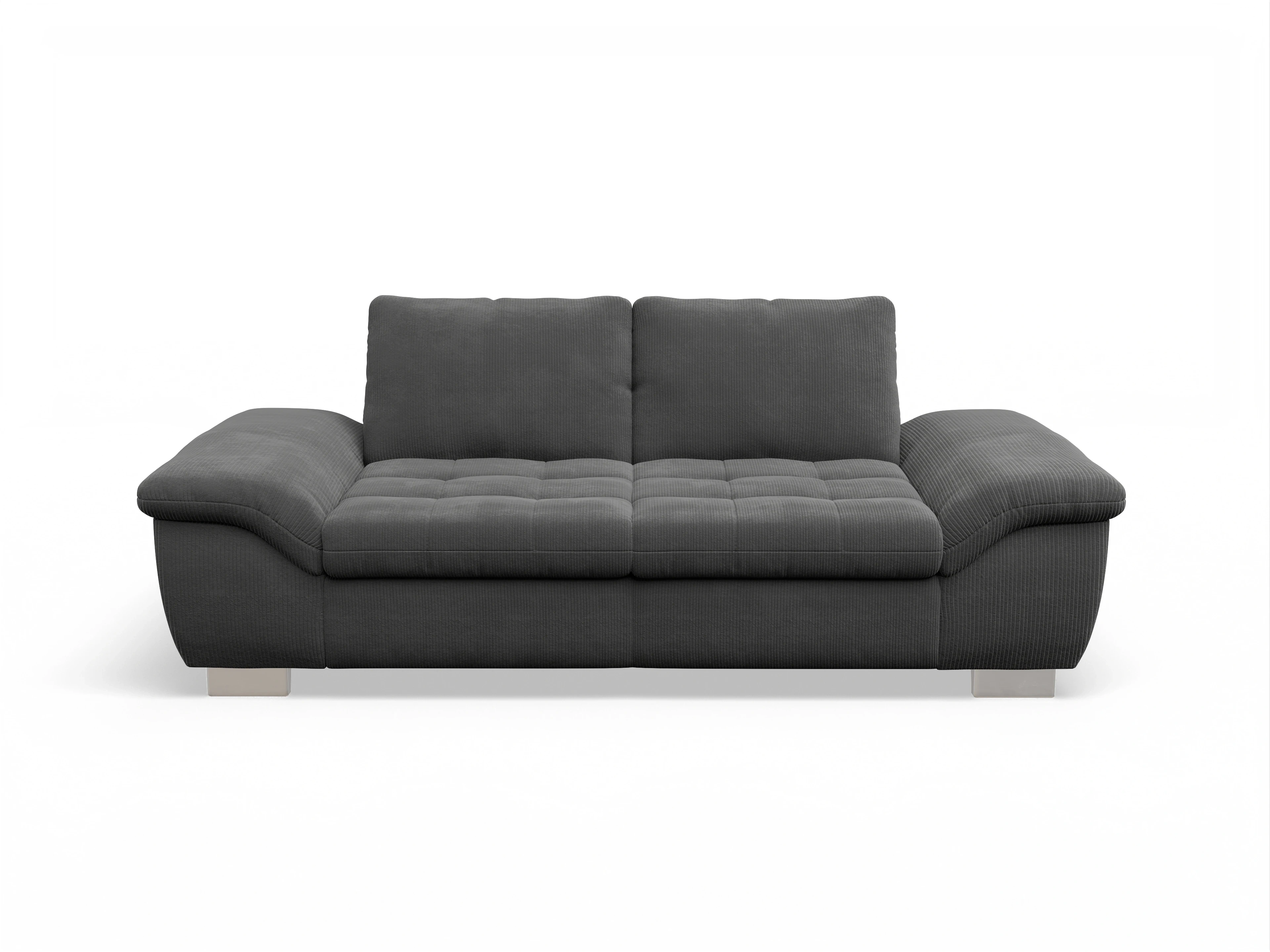 Ansicht des Produktes SC Smart 1007 2,5-Sitzer Sofa in Stoff Grau