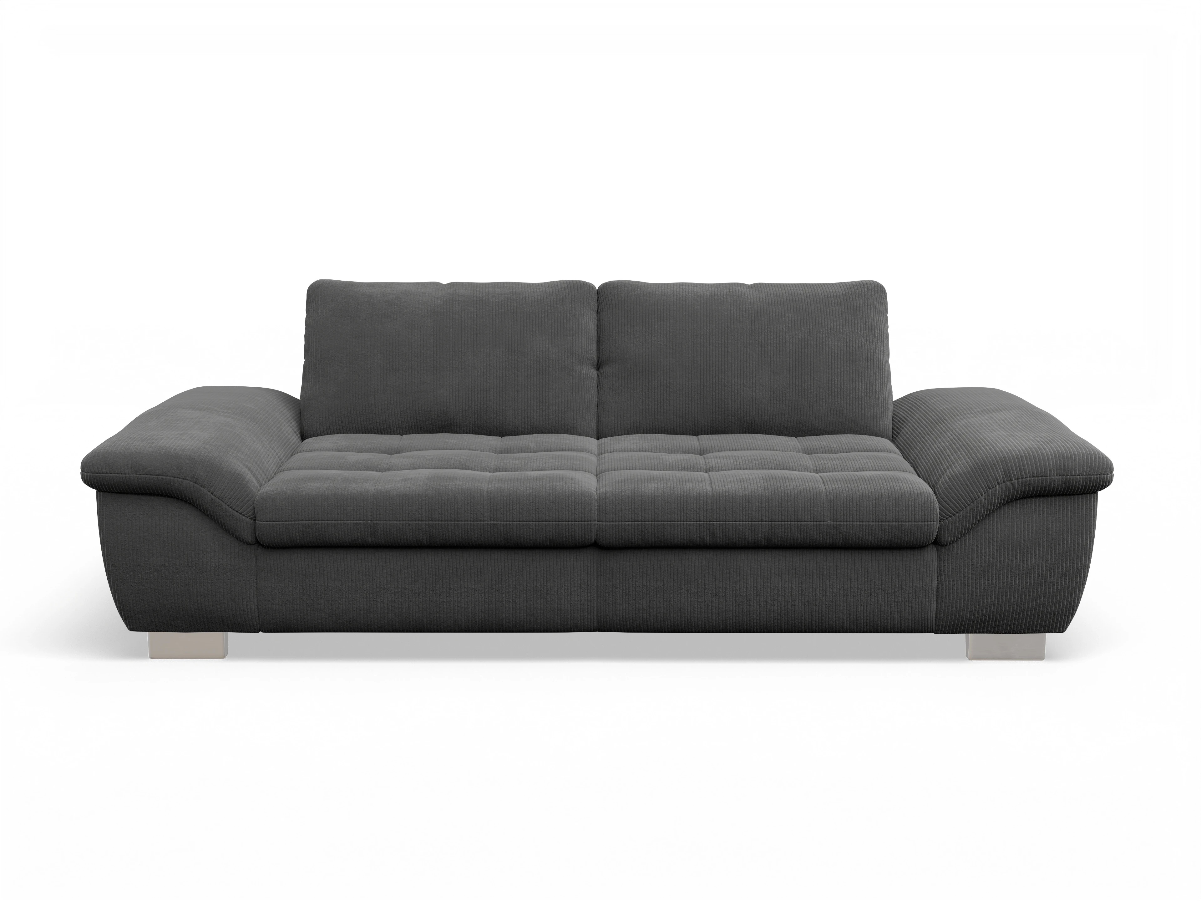 Ansicht des Produktes SC Smart 1007 3-Sitzer Sofa in Stoff Grau