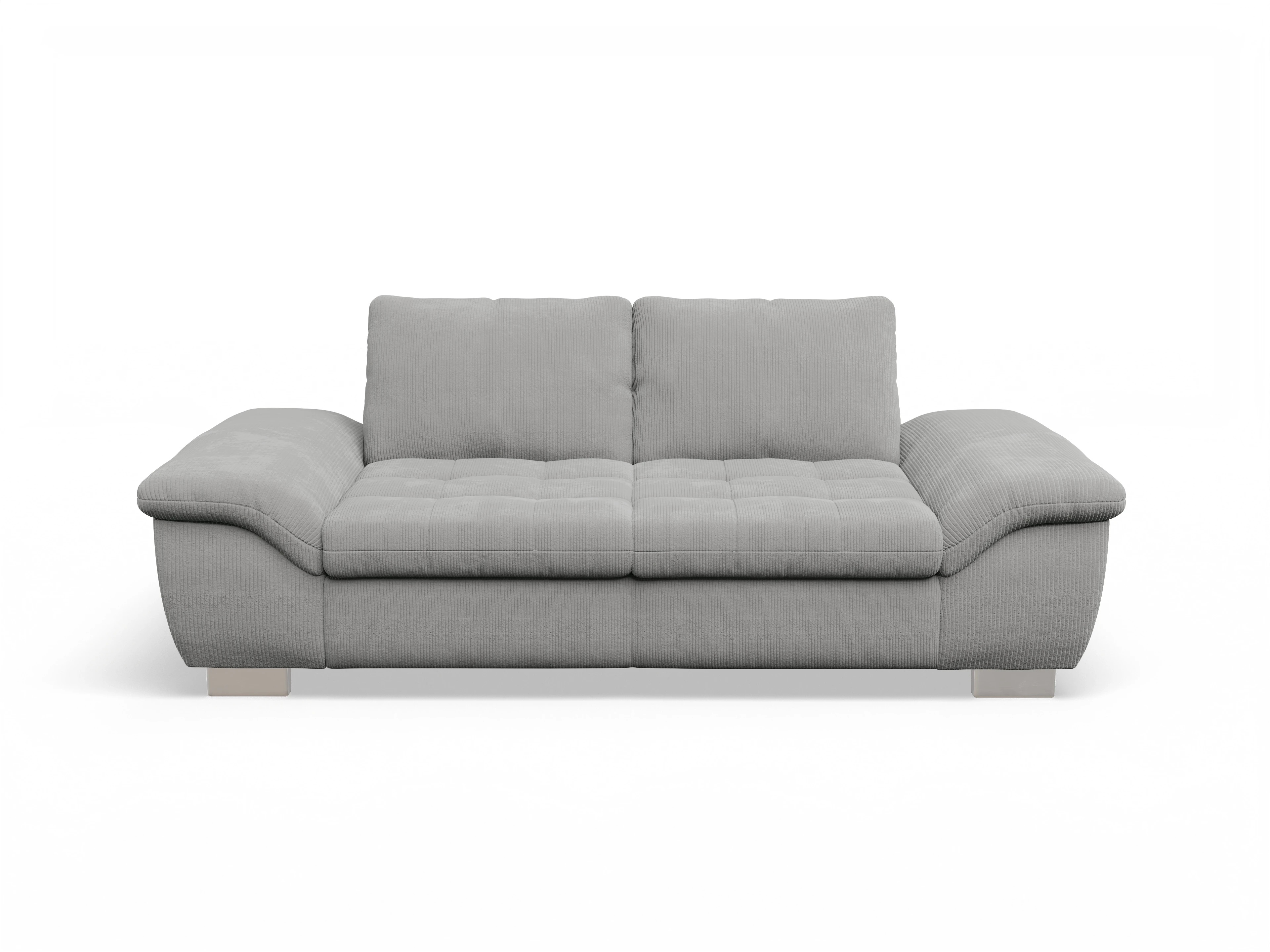 Ansicht des Produktes SC Smart 1007 2,5-Sitzer Sofa in Stoff Grau