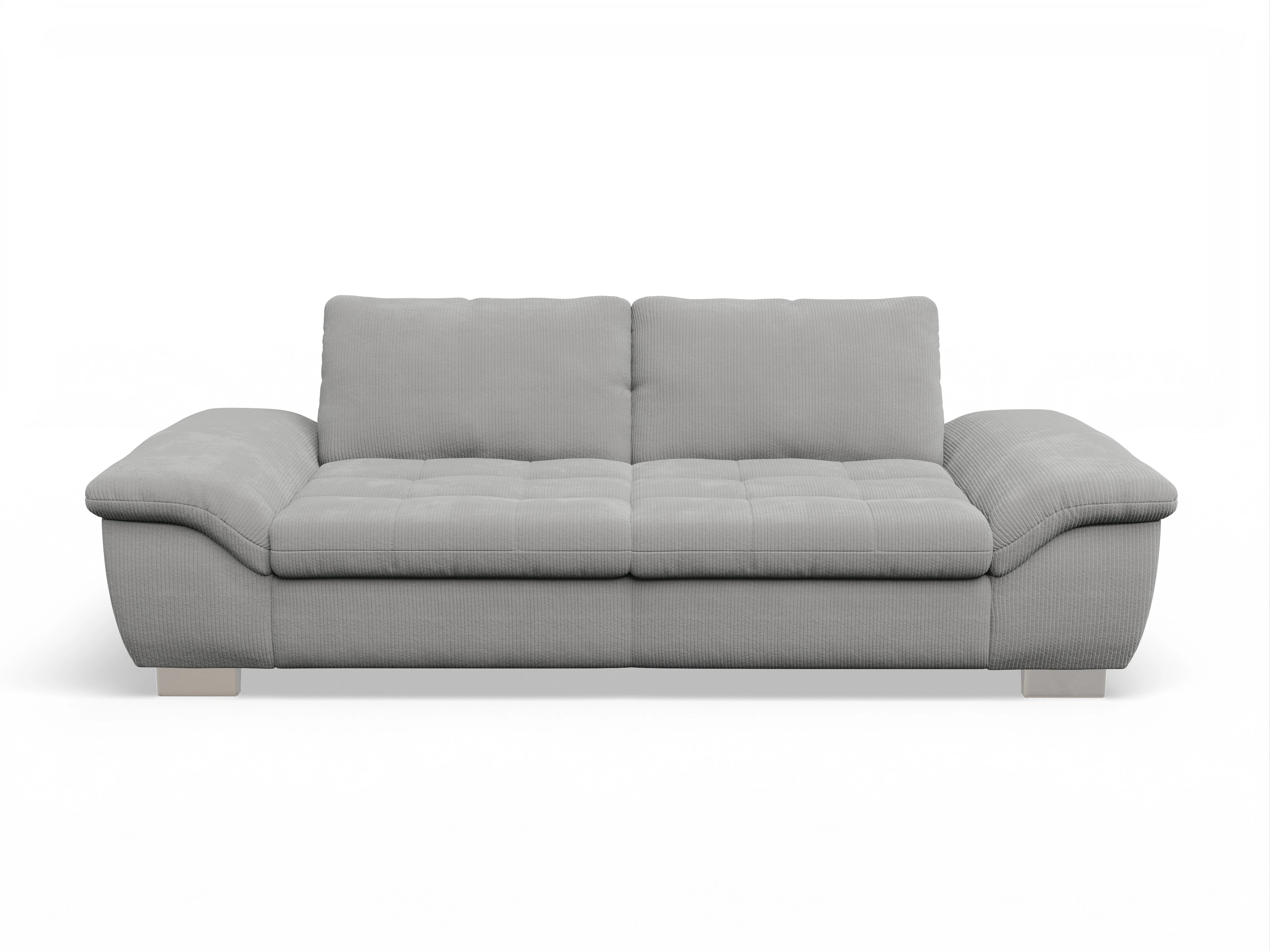 Ansicht des Produktes SC Smart 1007 3-Sitzer Sofa in Stoff Grau