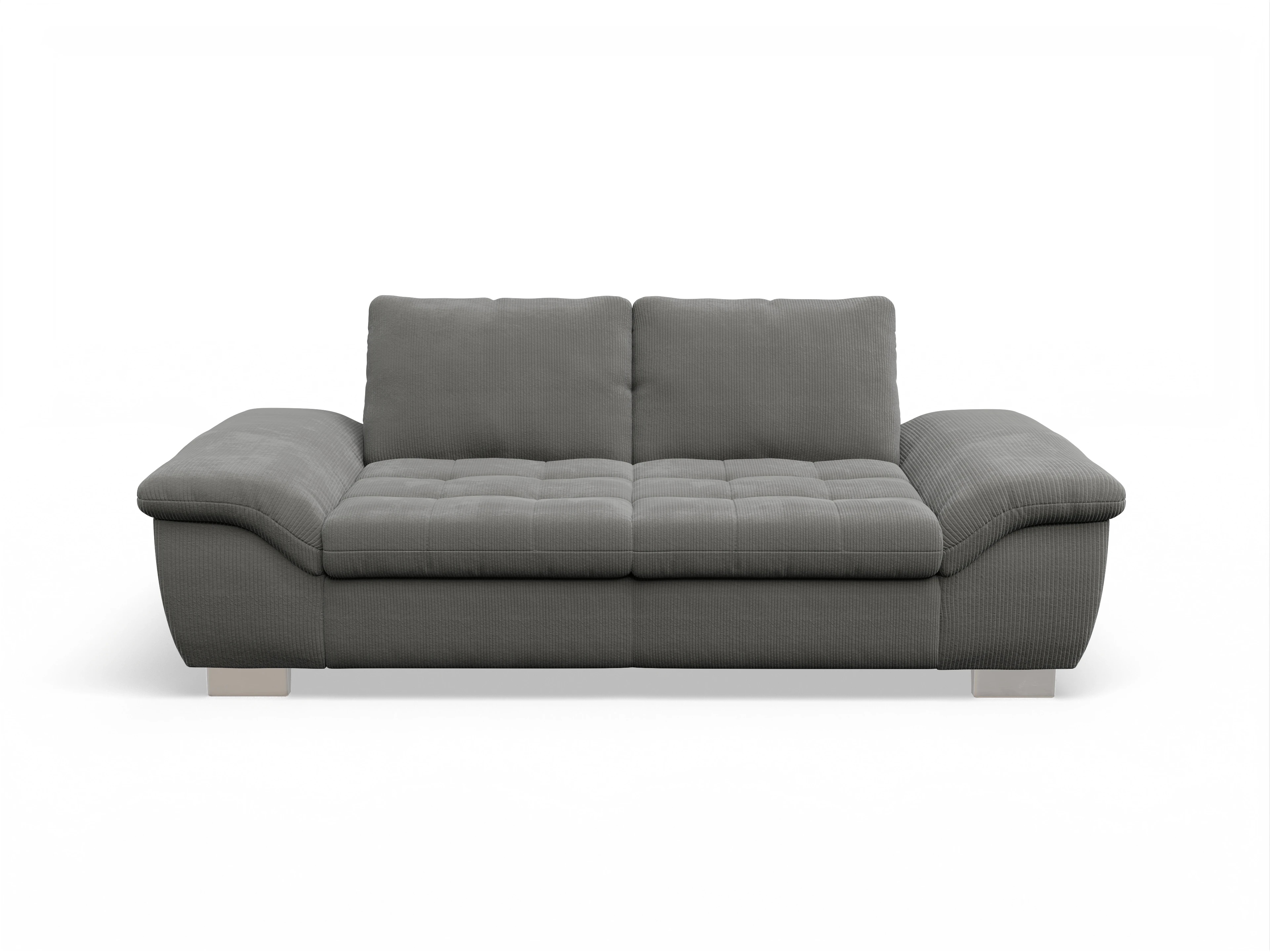 Ansicht des Produktes SC Smart 1007 2,5-Sitzer Sofa in Stoff Braun