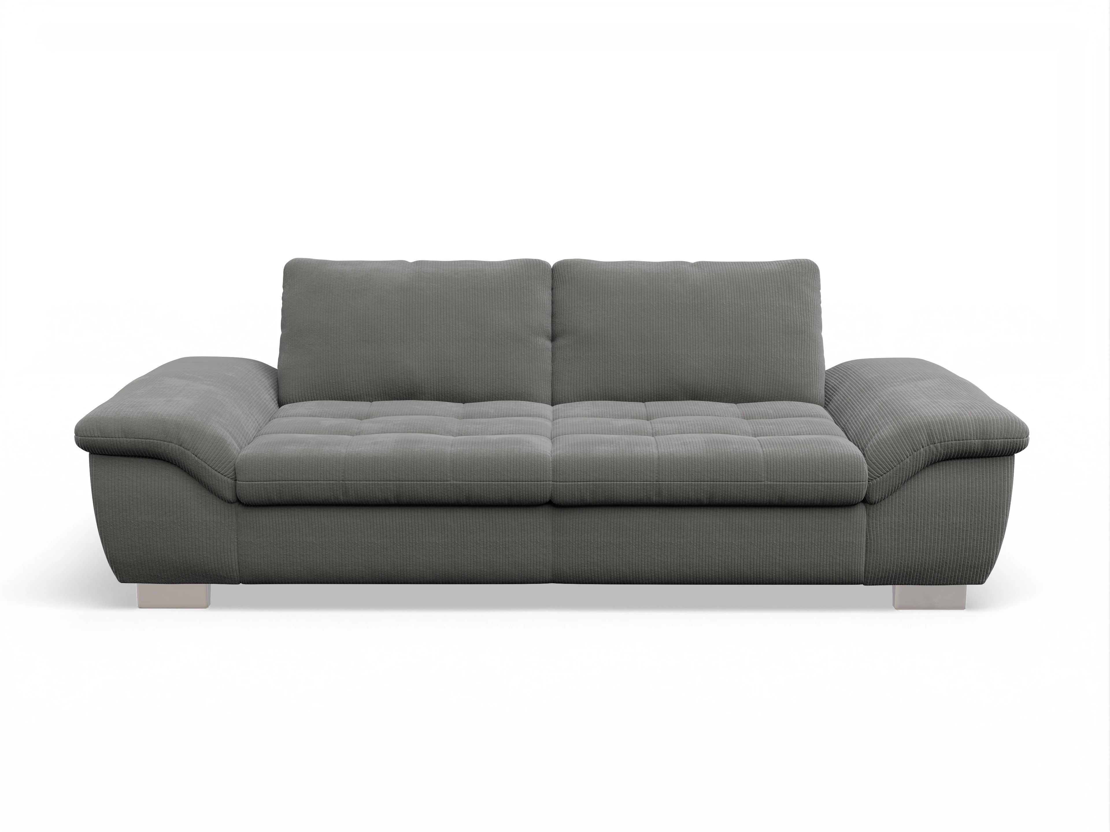 Ansicht des Produktes SC Smart 1007 3-Sitzer Sofa in Stoff Braun