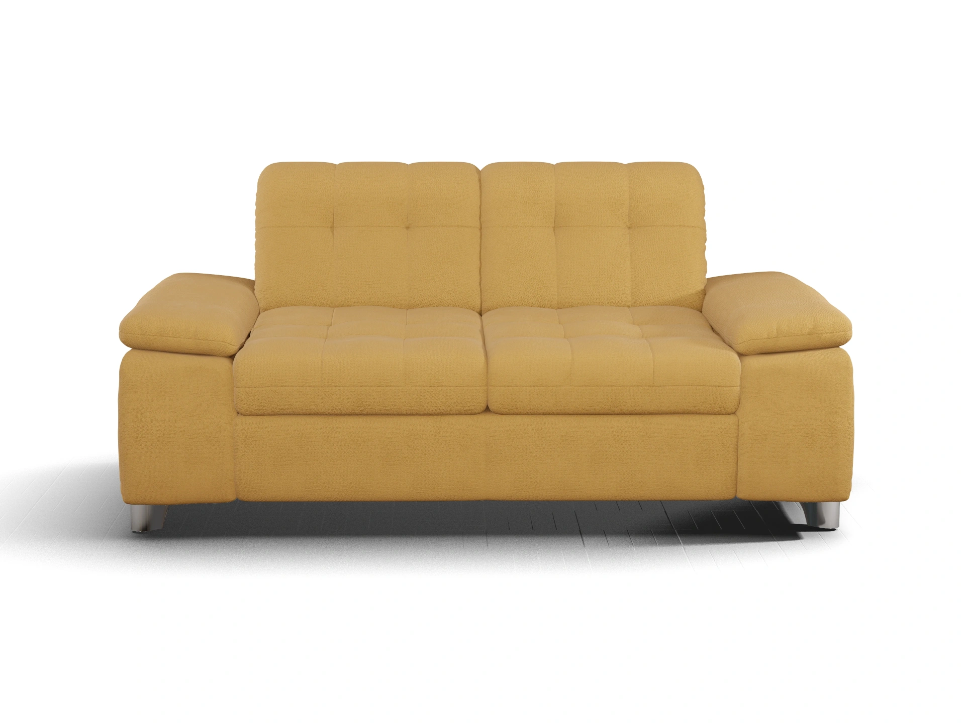 Ansicht des Produktes SC Smart 1012 2,5-Sitzer Sofa in Stoff Gelb