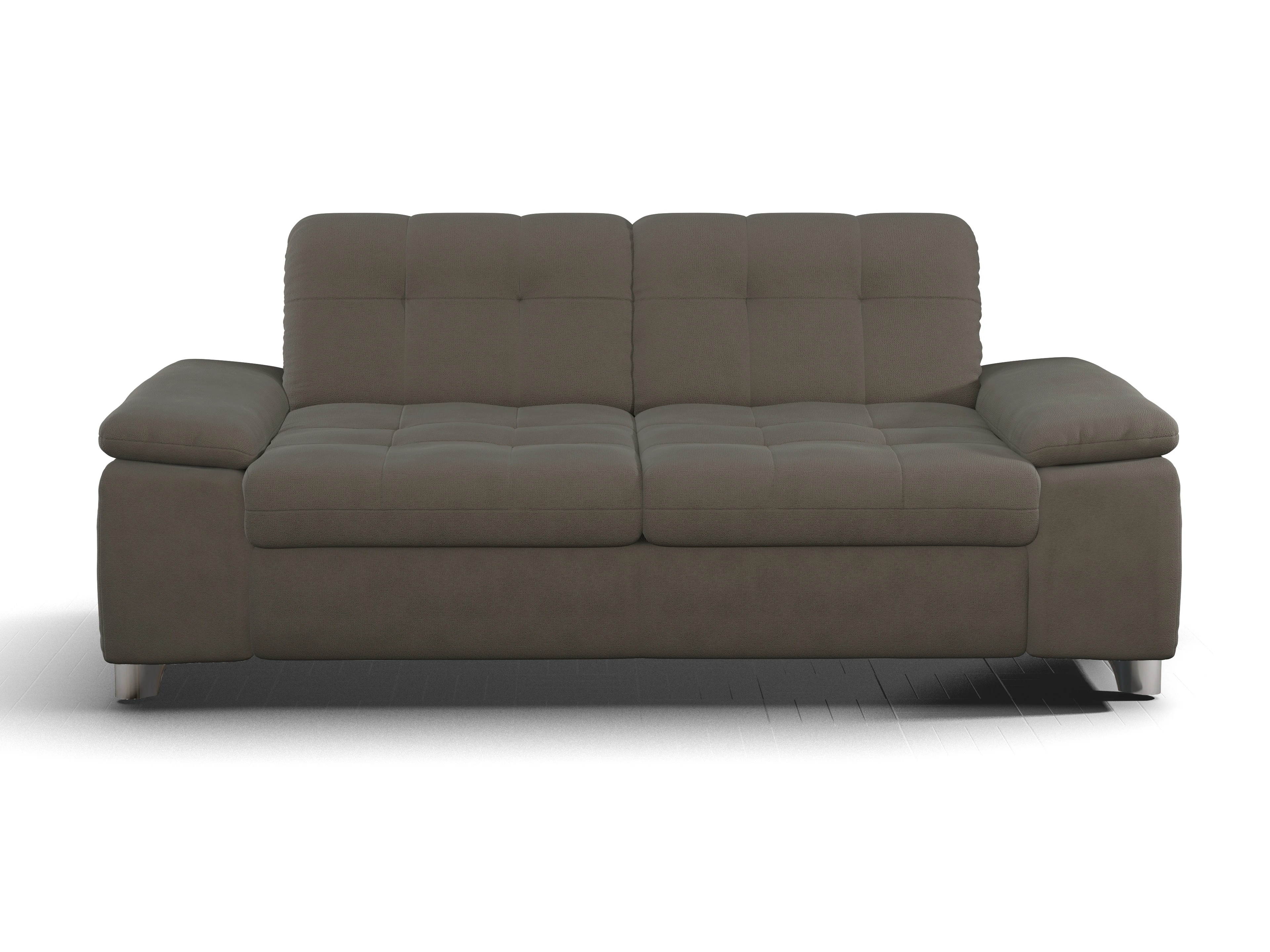 Ansicht des Produktes SC Smart 1012 3-Sitzer Sofa in Stoff Braun