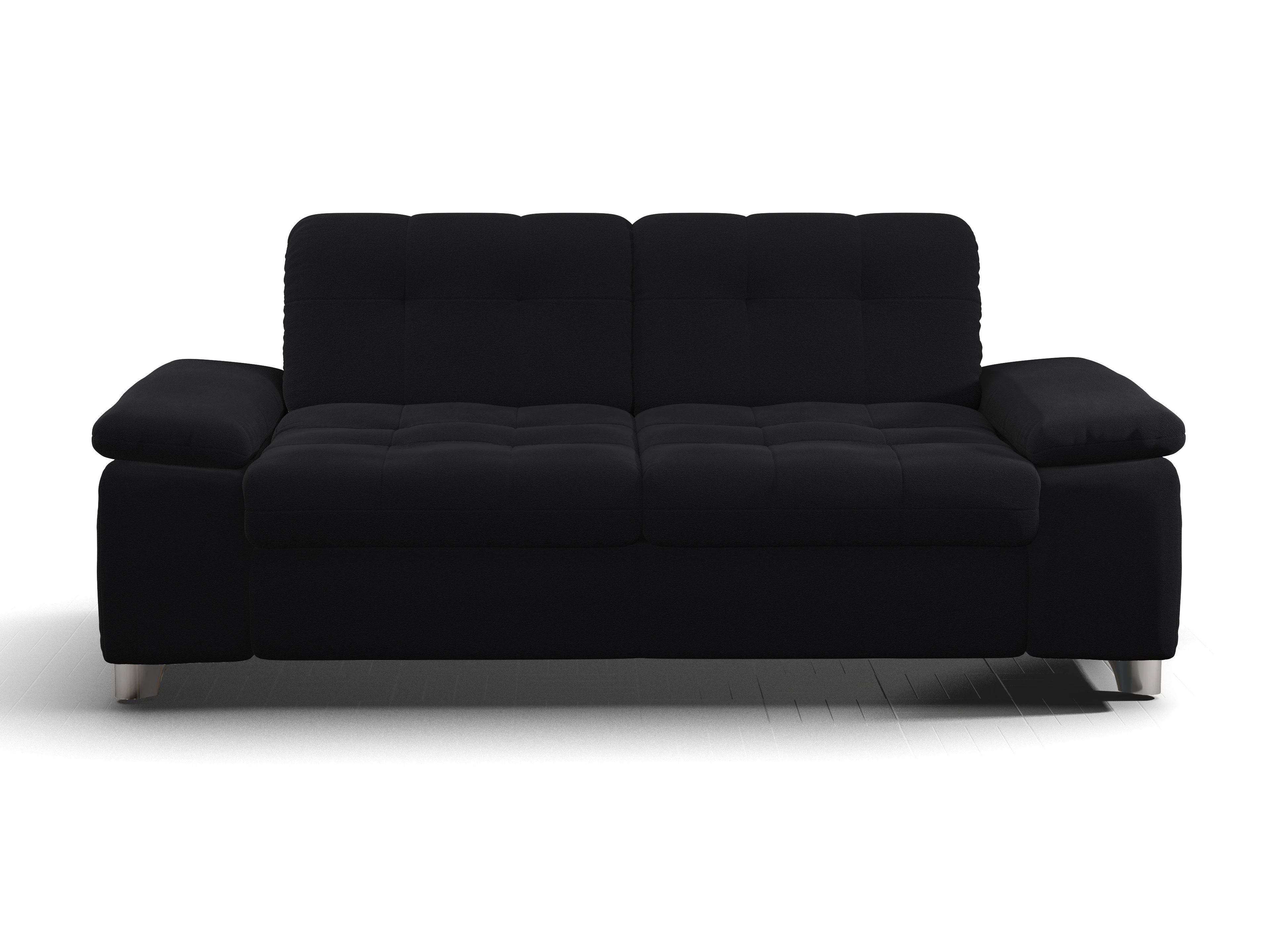 Sitz Concept smart 1012 3-Sitzer Sofa Ansicht des Produktes SC Smart 1012 3-Sitzer Sofa in Stoff Schwarz