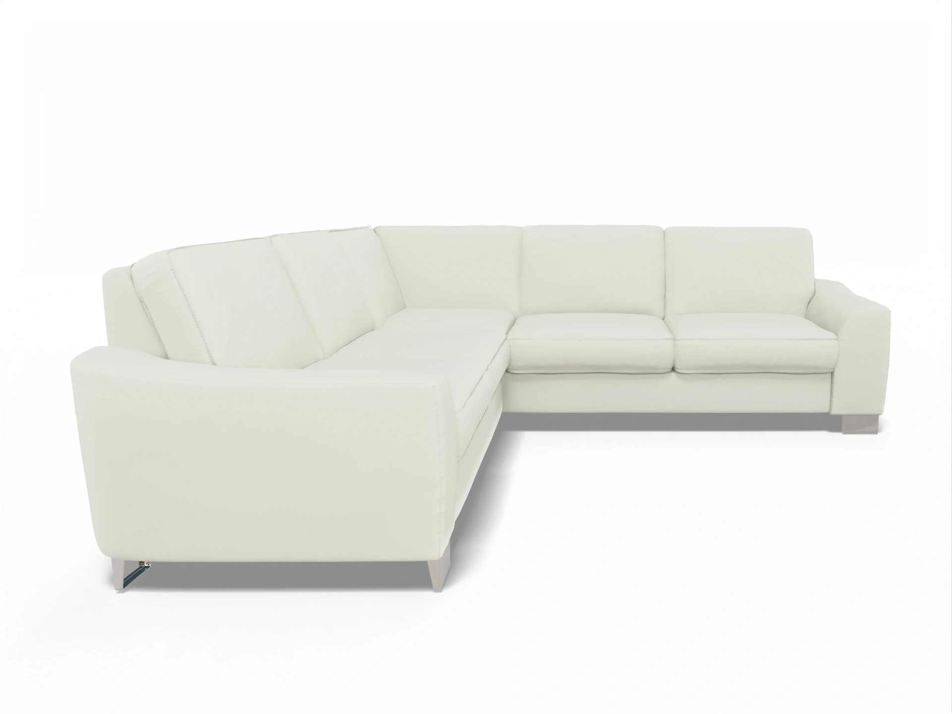 Ansicht des Produktes SC Family 1028 Ecksofa gleichschenklig in Stoff Beige
