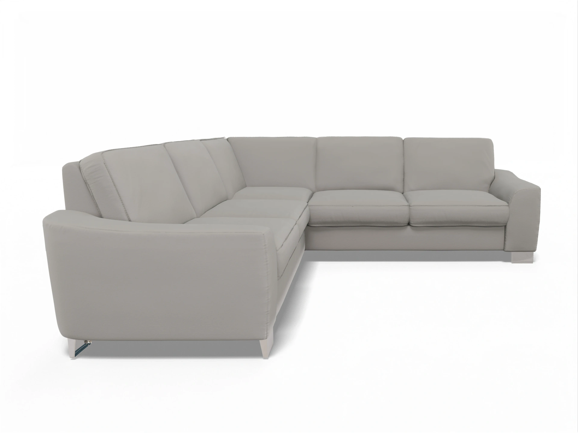 Ansicht des Produktes SC Family 1028 Ecksofa gleichschenklig in Stoff Beige