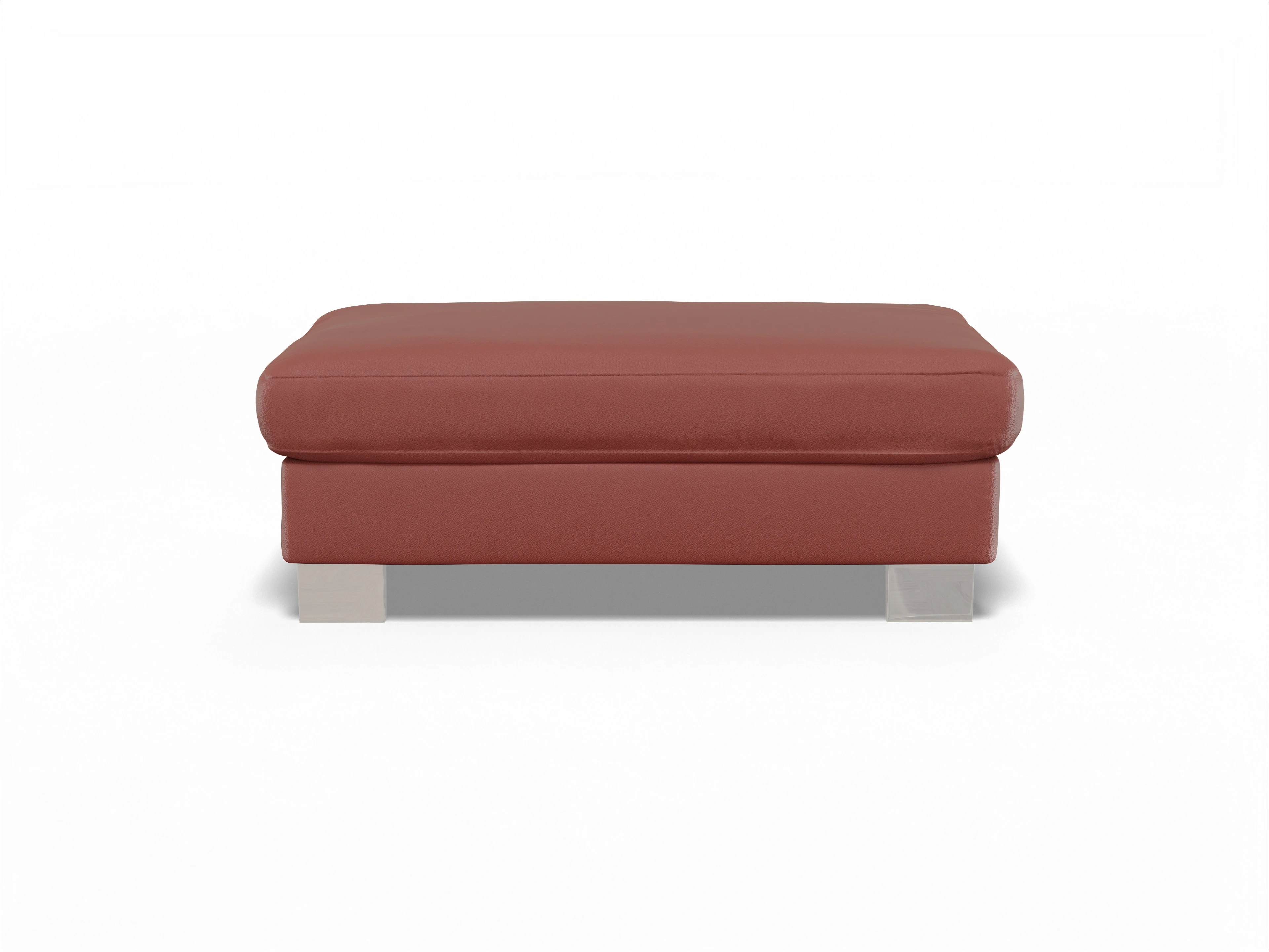 Sitz Concept Family 1028 Hockerbank Ansicht des Produktes SC Family 1028 Hocker in Stoff Rot