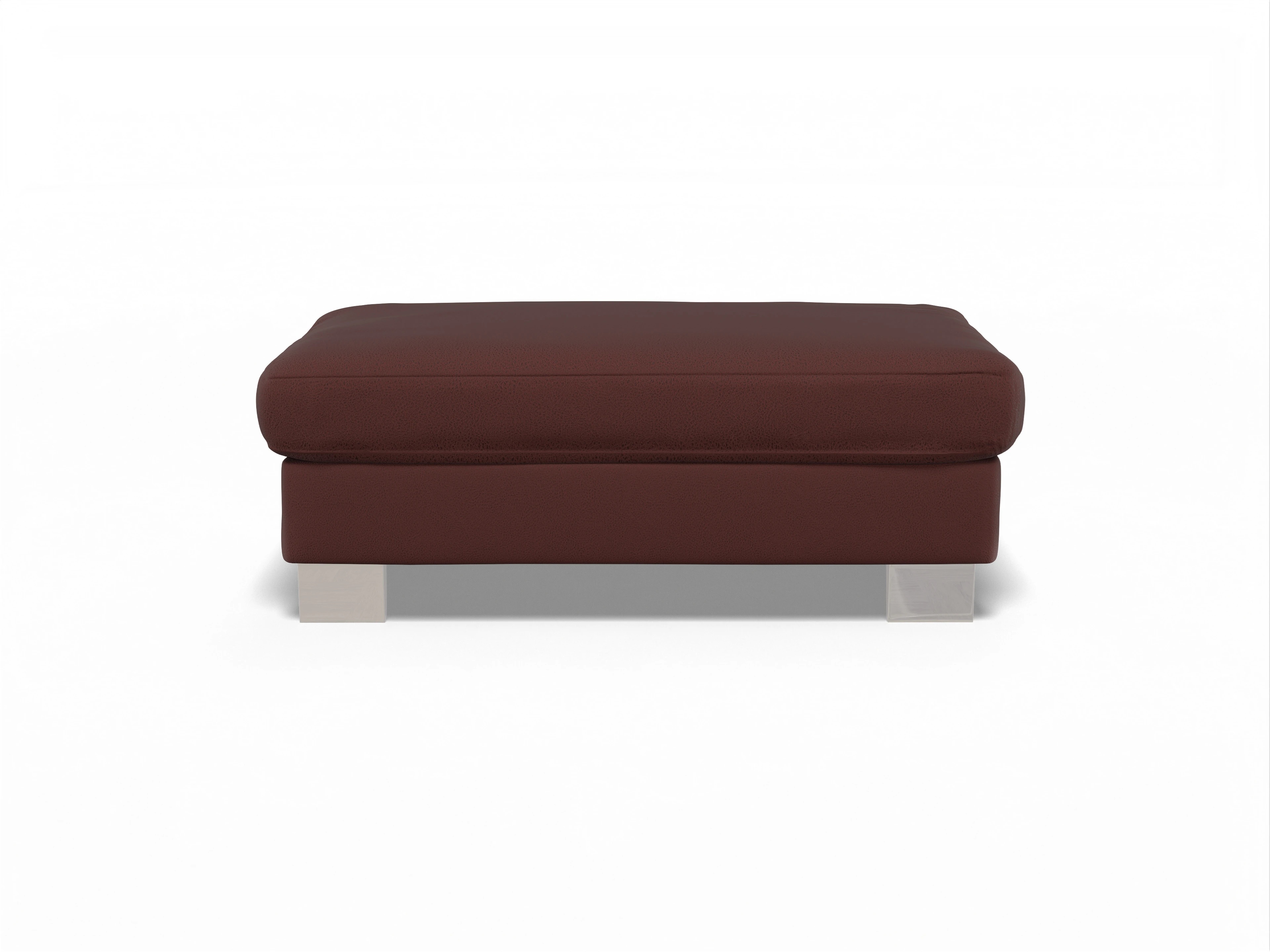 Sitz Concept Family 1028 Hockerbank Ansicht des Produktes SC Family 1028 Hocker in Stoff Rot