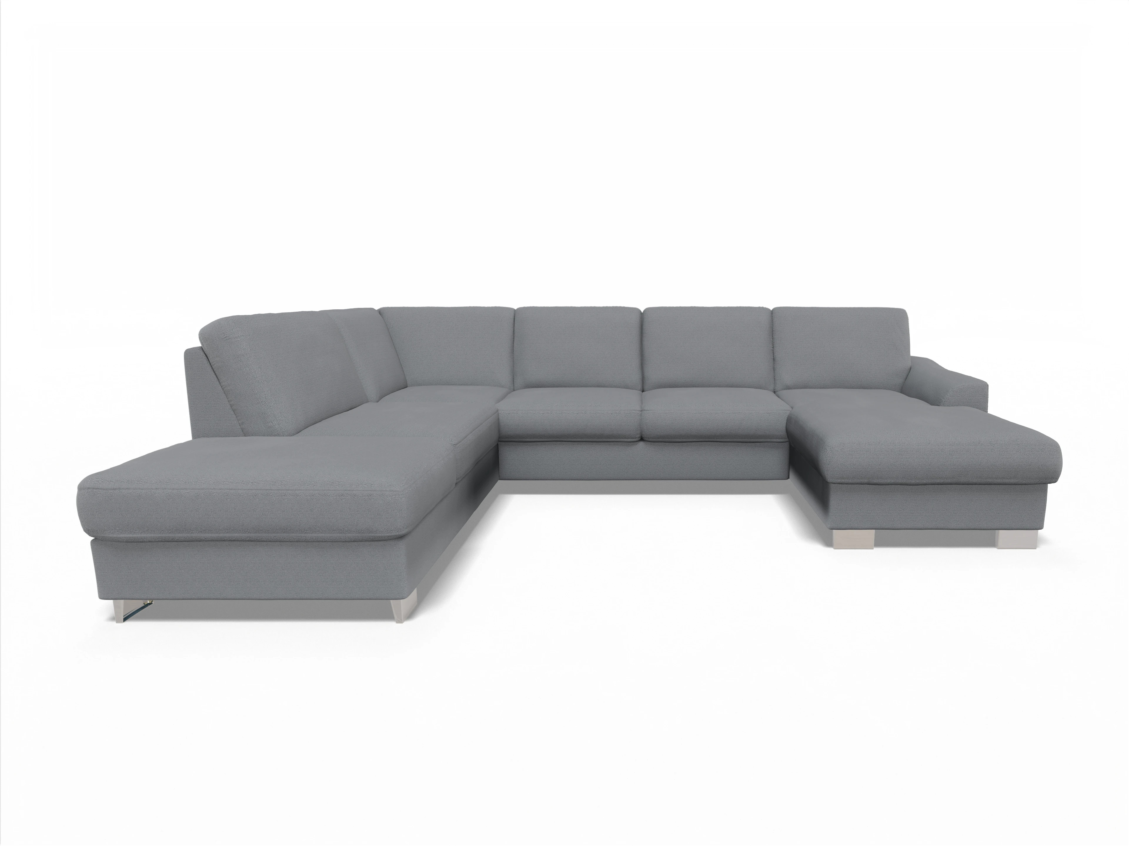 Sitz Concept Family 1028 15KOCan Medium L Ansicht des Produktes SC Family 1028 Wohnlandschaft offen beidseitig in Stoff Grau
