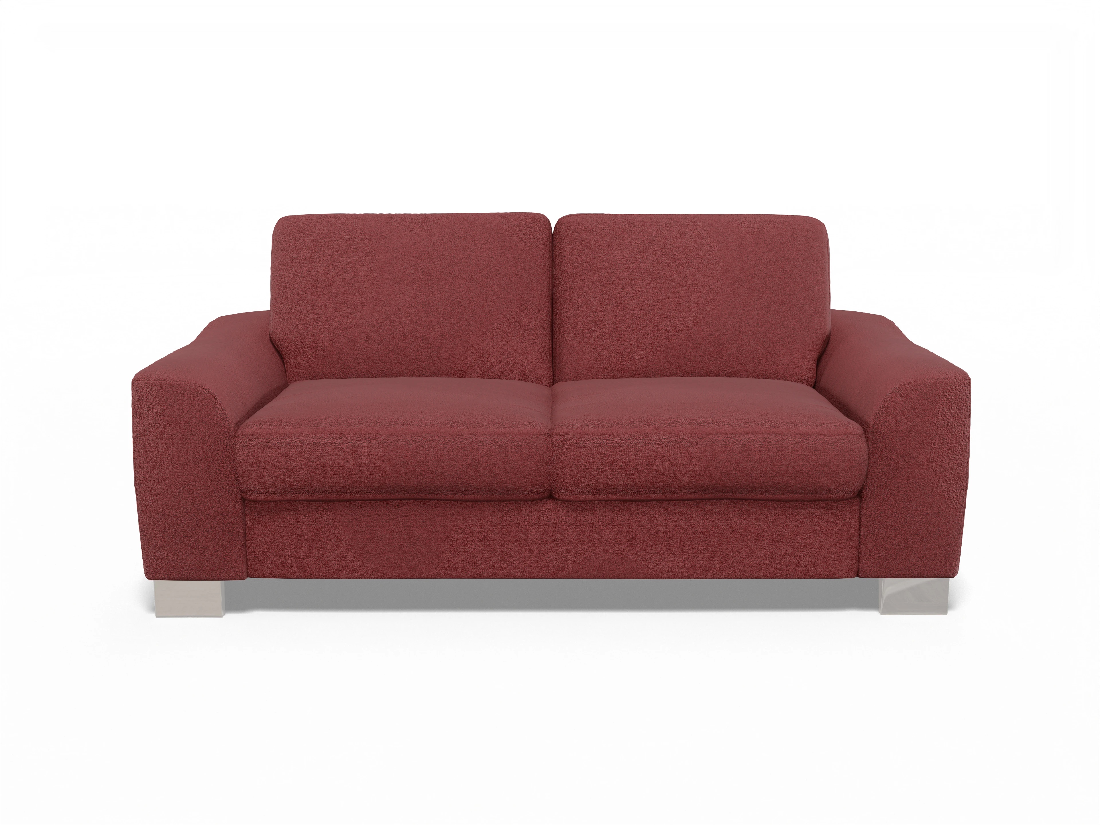 Ansicht des Produktes SC Family 1028 2,5-Sitzer Sofa in Stoff Rot