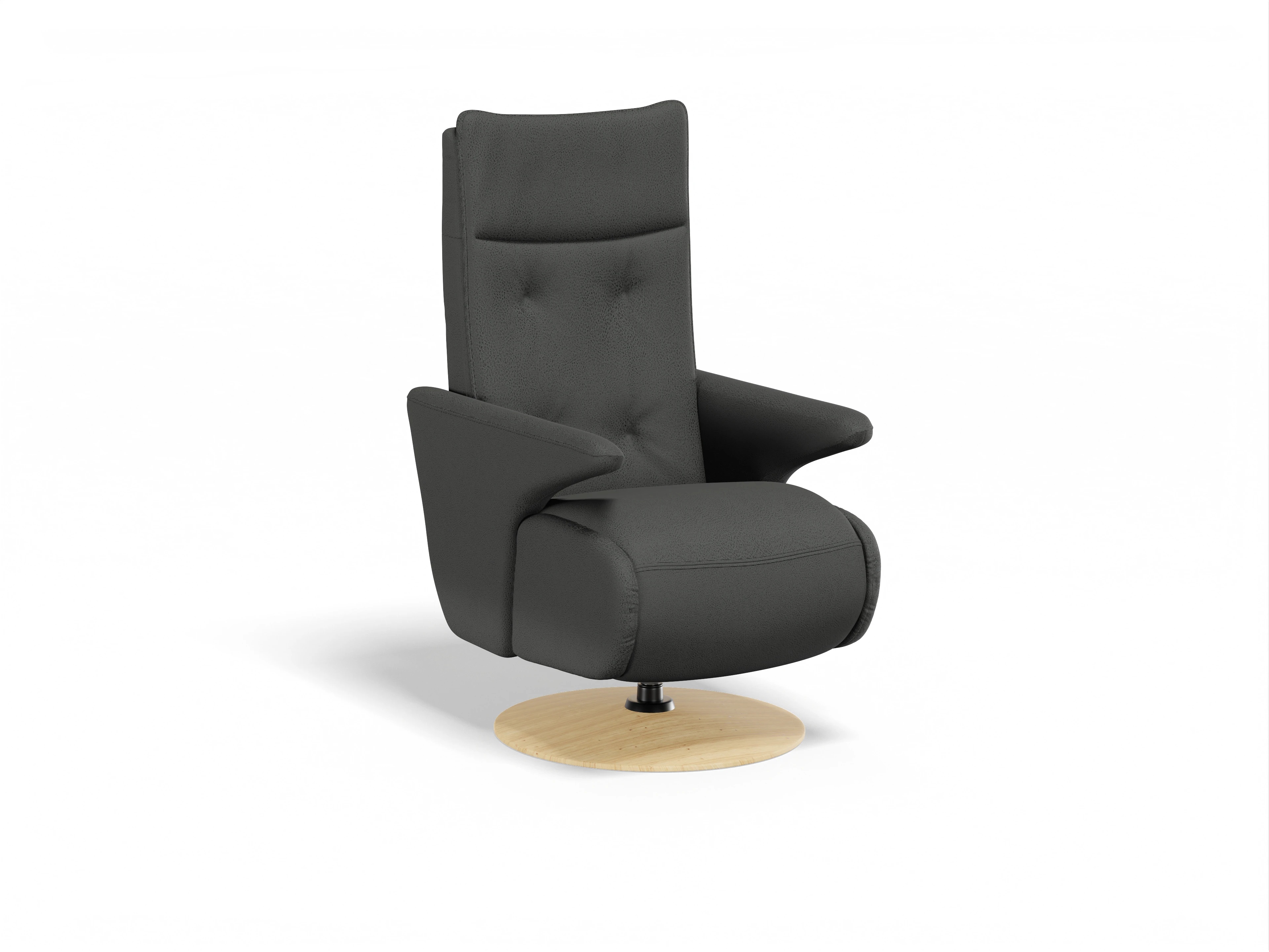 Ansicht des Produktes SC Family 1016 Relaxsessel in Stoff Grau