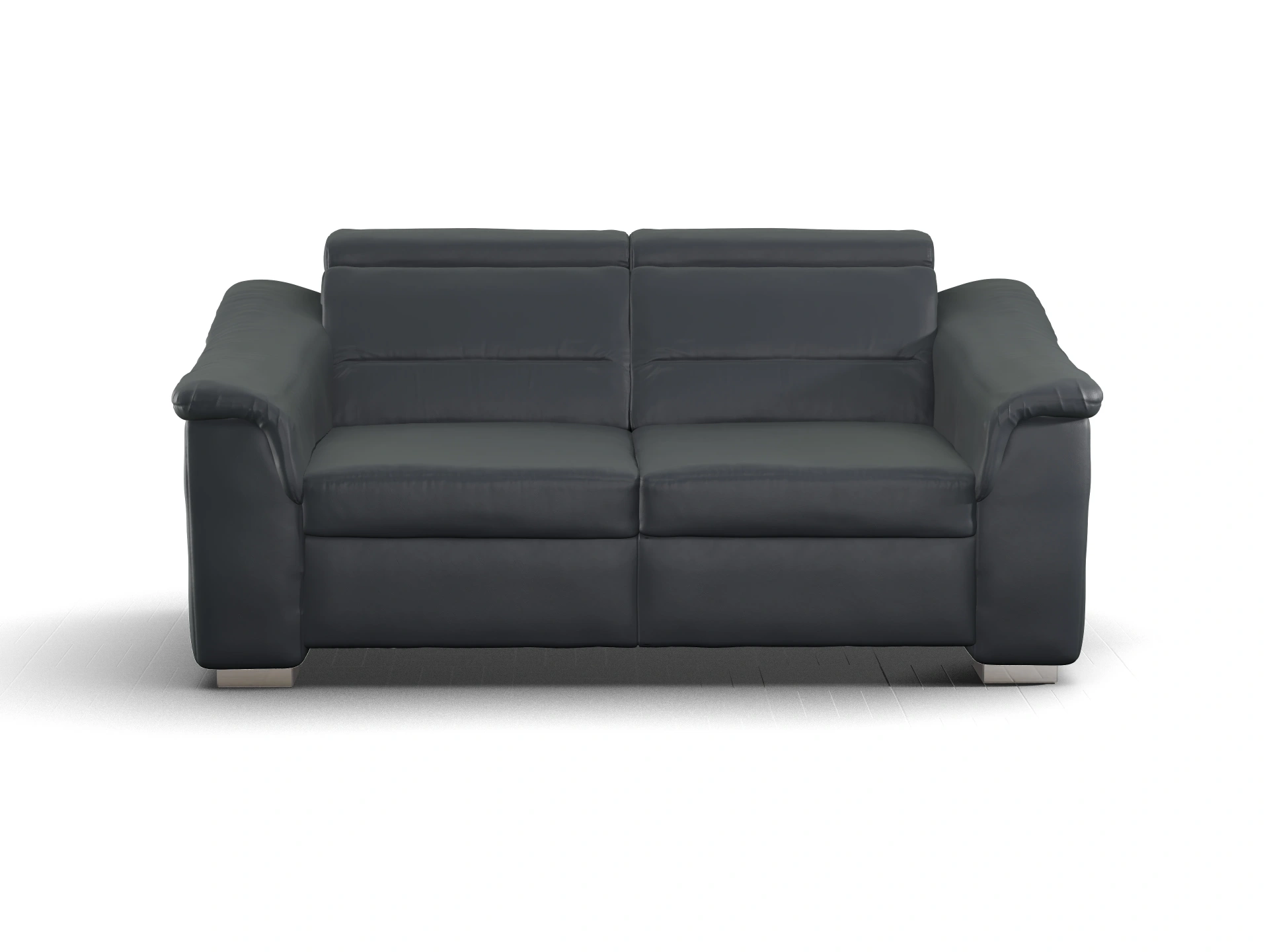 Ansicht des Produktes SC Select 1008 2,5-Sitzer Sofa in Leder Grau