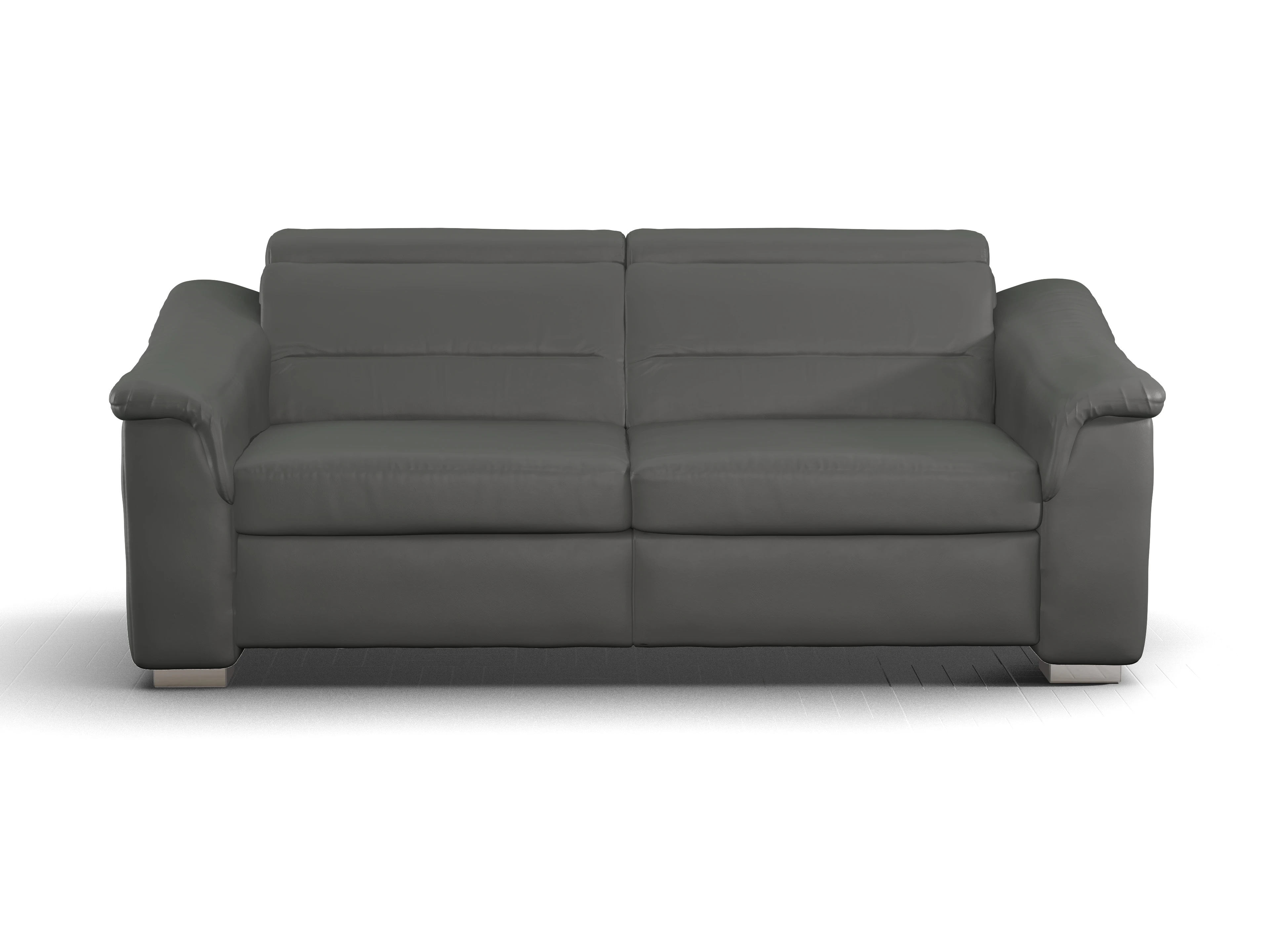 Ansicht des Produktes SC Select 1008 3-Sitzer Sofa in Leder Grau