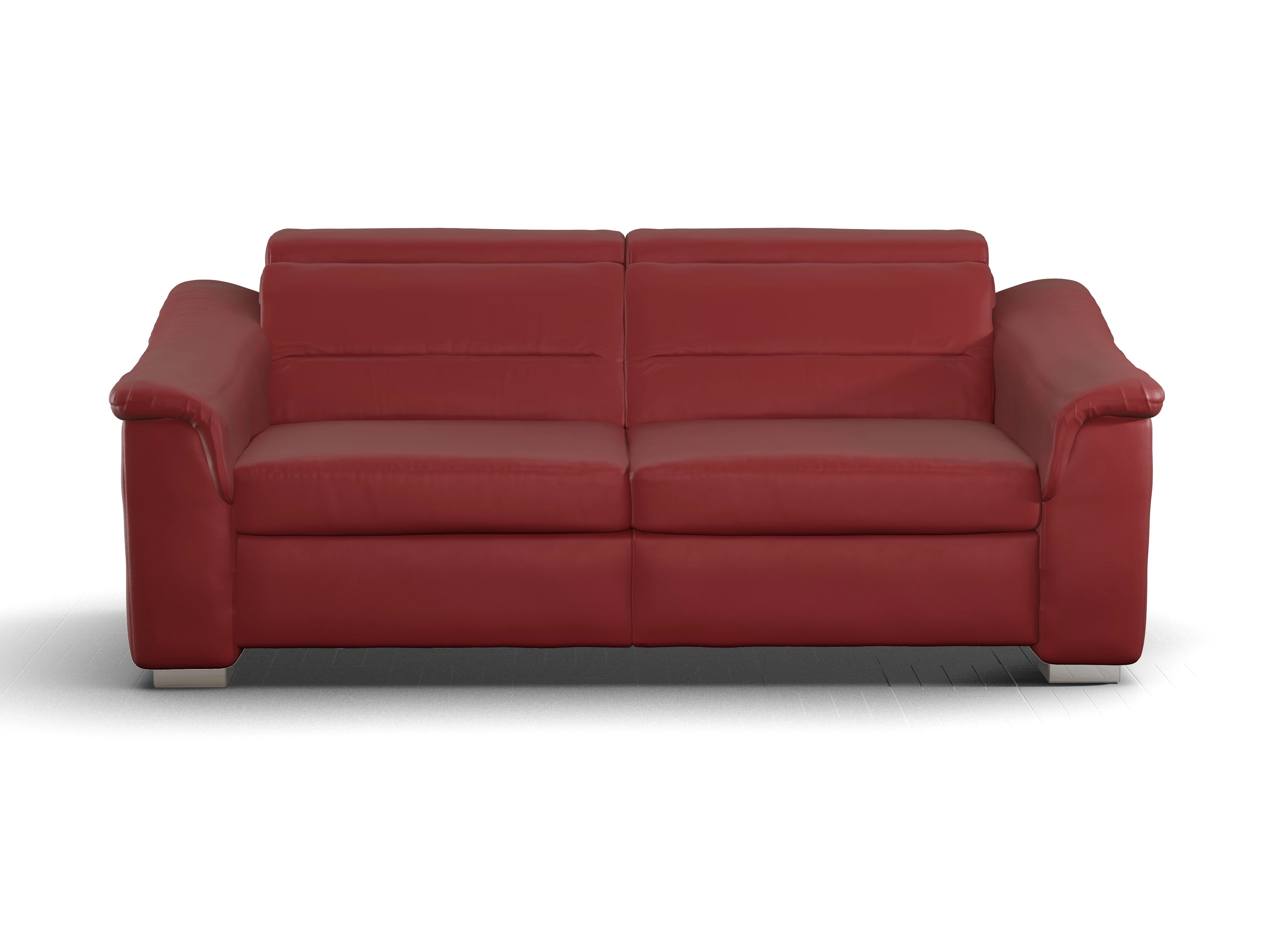 Ansicht des Produktes SC Select 1008 3-Sitzer Sofa in Leder Rot